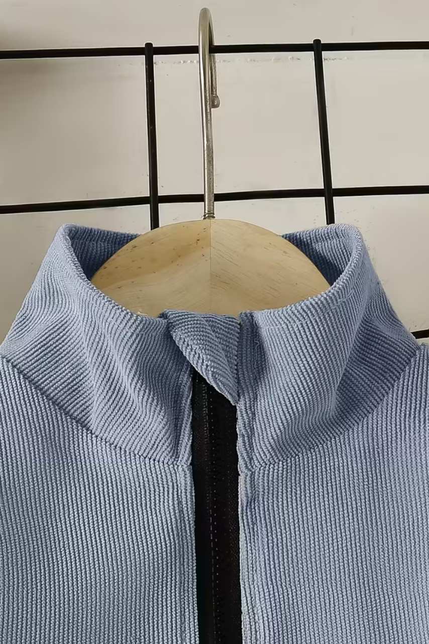 Kadife Uzun Kollu Sweatshirt ve Pantolon İkili Takım