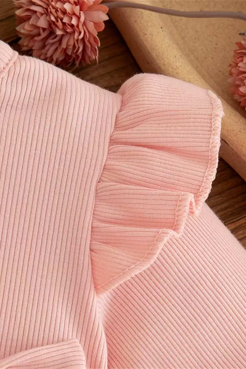 Renkli Tül Ponponlu Prenses Elbisesi