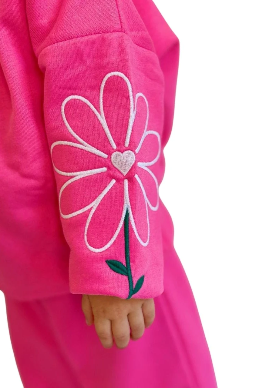 Çiçek Baskılı İkili Takım