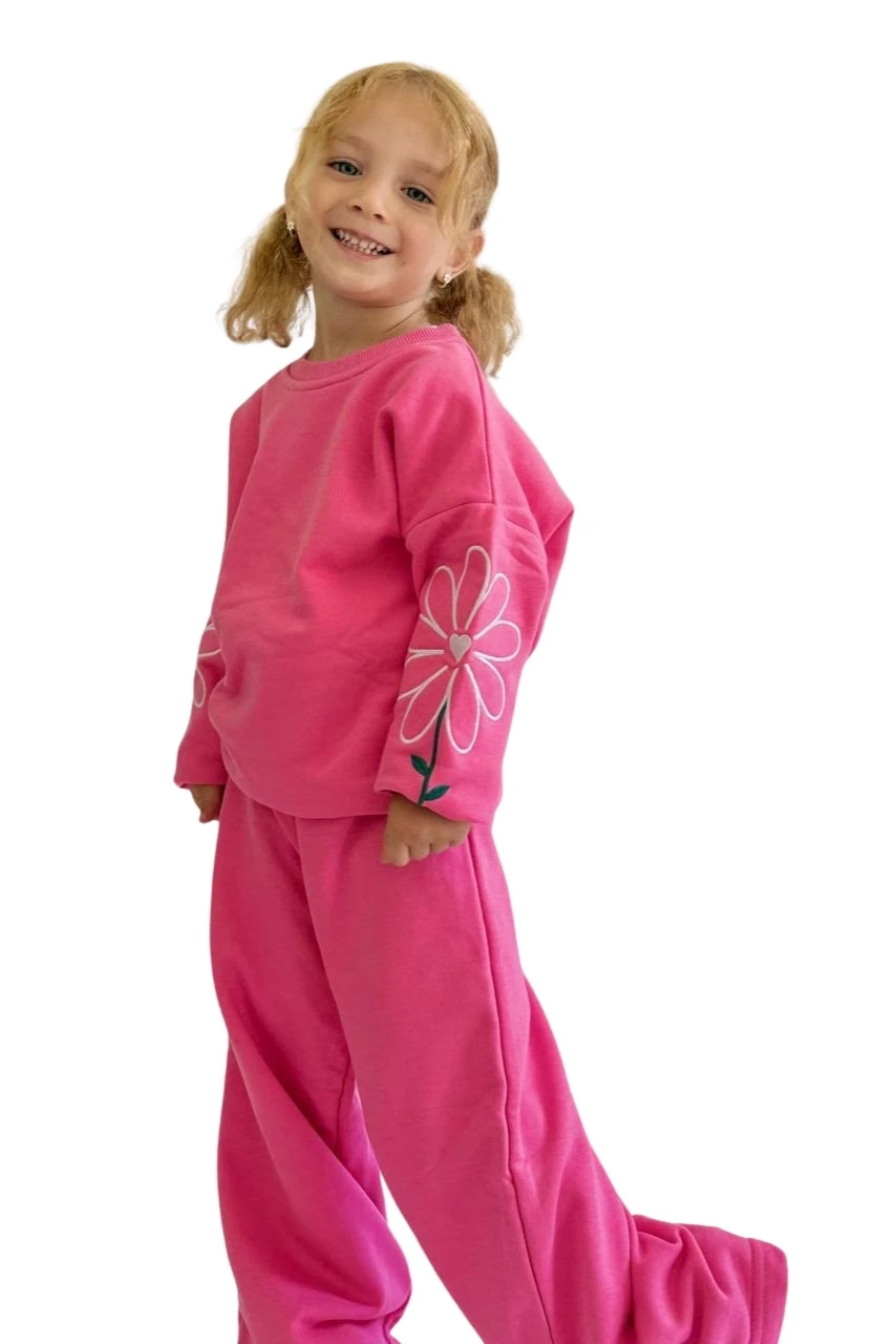 Çiçek Baskılı İkili Takım