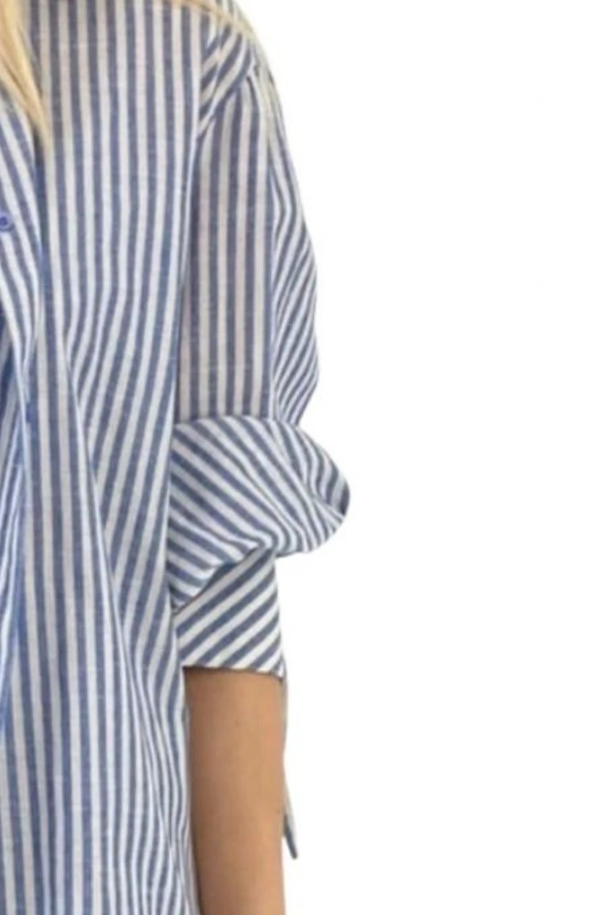 Çizgili Desen Üçlü Takım