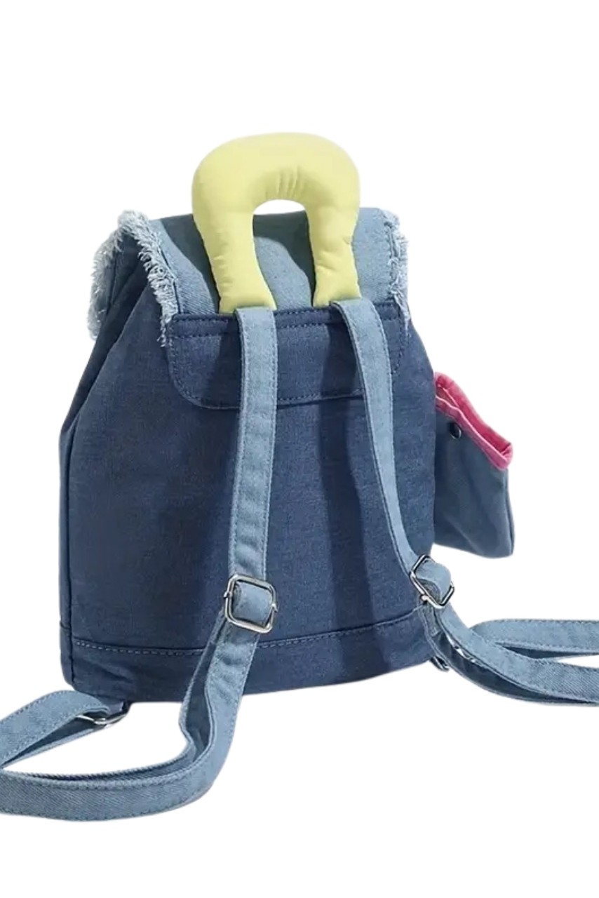 Kot Patchwork Sırt Çantası