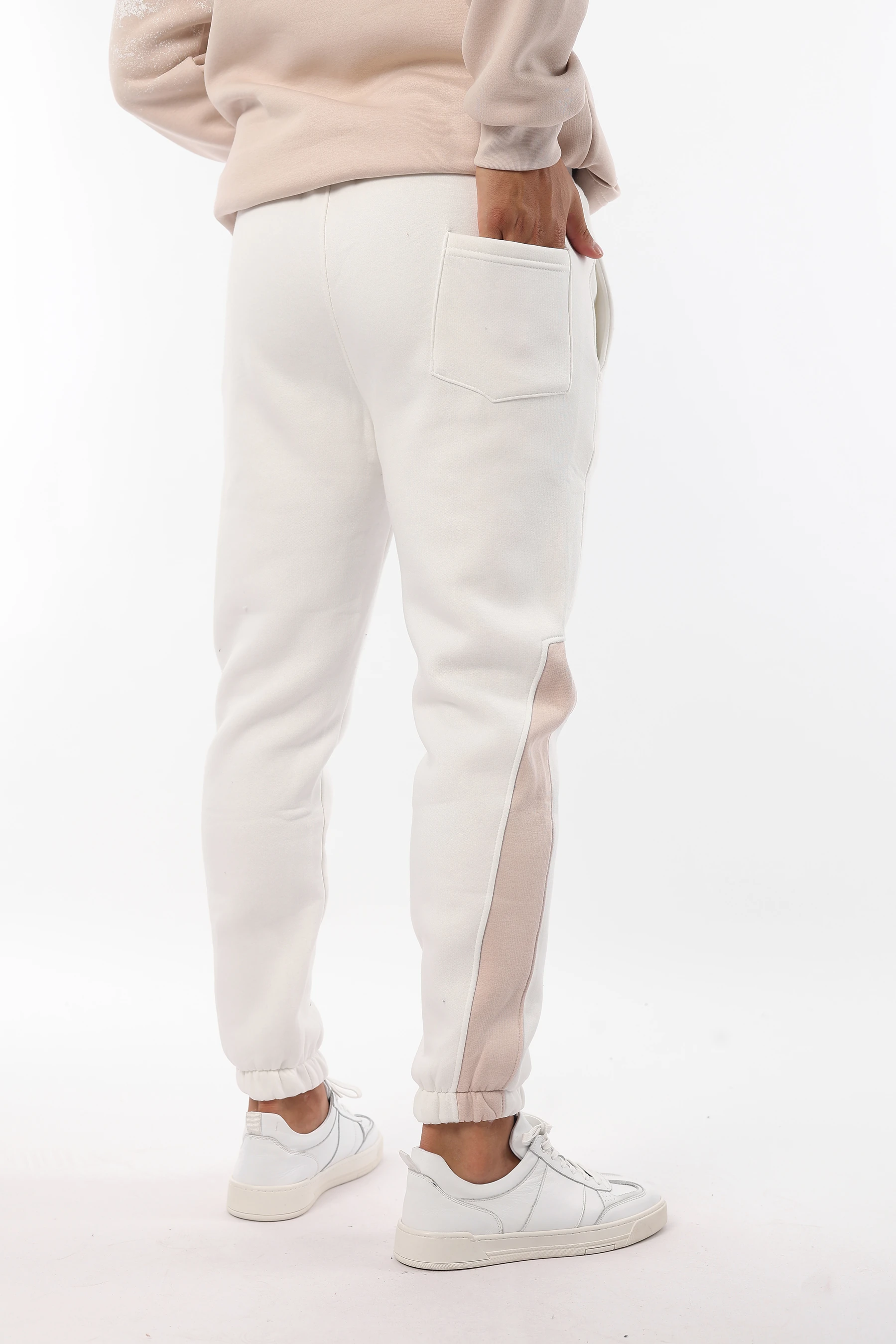 Erkek Standart Fit Normal Kesim 3 İplik Şardonlu Cepli Rahat Pamuklu Lastikli Jogger Eşofman Altı 1003