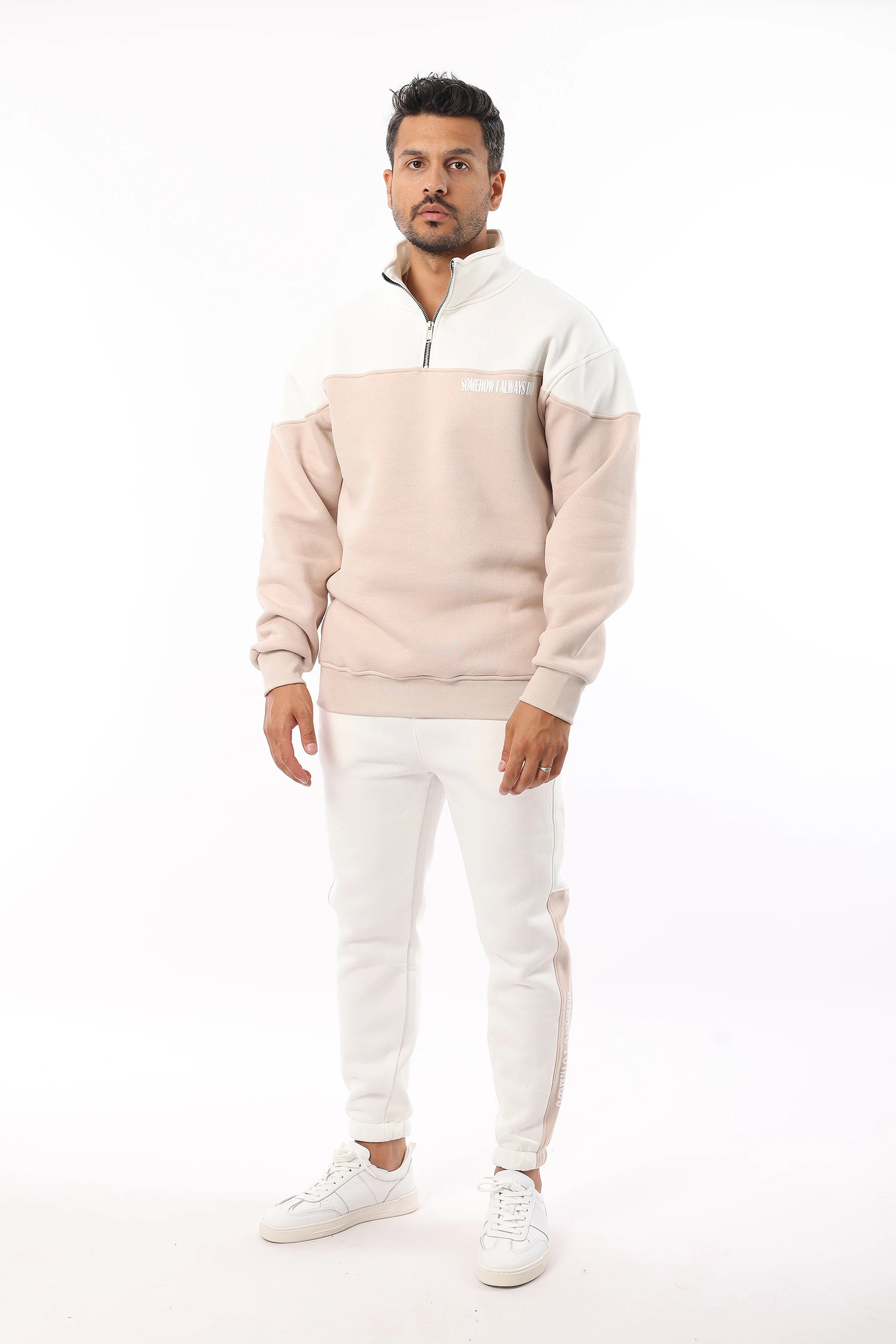 Erkek Standart Fit Normal Kesim 3 İplik Şardonlu Cepli Rahat Pamuklu Lastikli Jogger Eşofman Altı 1003