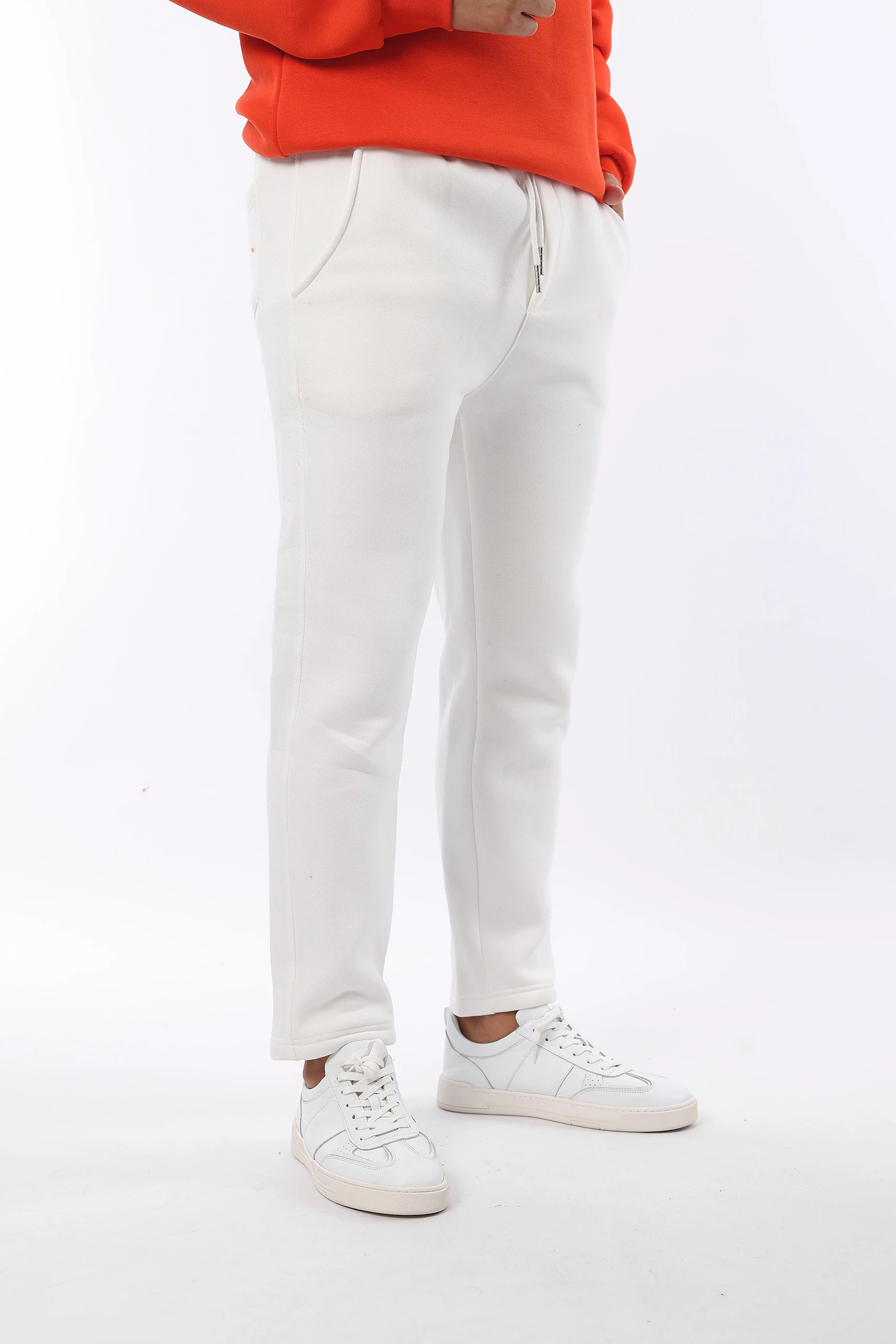 Erkek Rahat Kesim 3 İplik Şardonlu Pamuklu Yumuşak Slim Eşofman Altı 1005