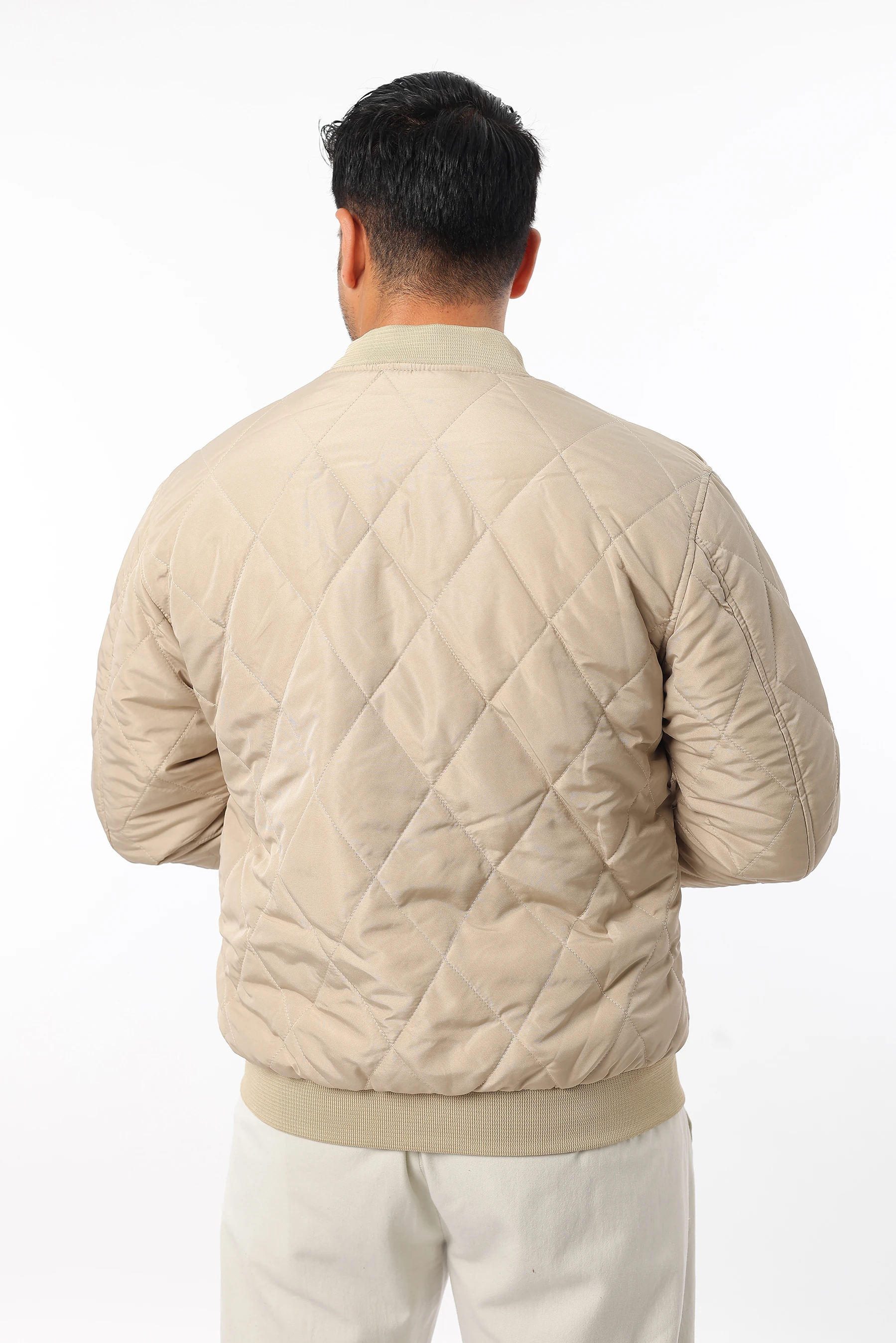 Erkek Bomber Mevsimlik Spor Kapitone Fermuarlı Mont 1202