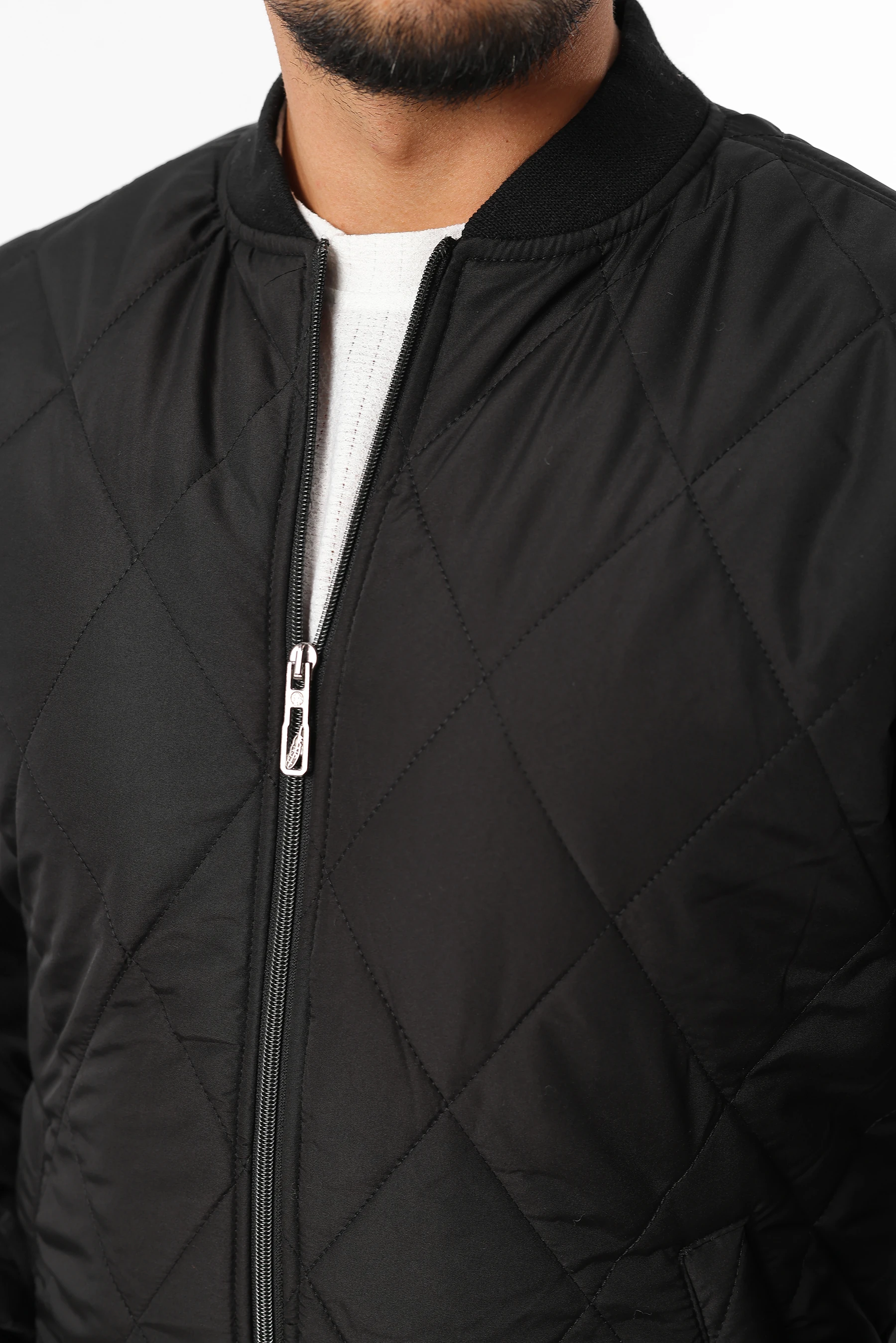 Erkek Bomber Mevsimlik Spor Kapitone Fermuarlı Mont 1202