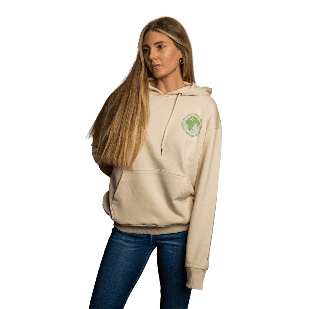 "Great Day to Save the Earth" Oversize Organik Hoodie