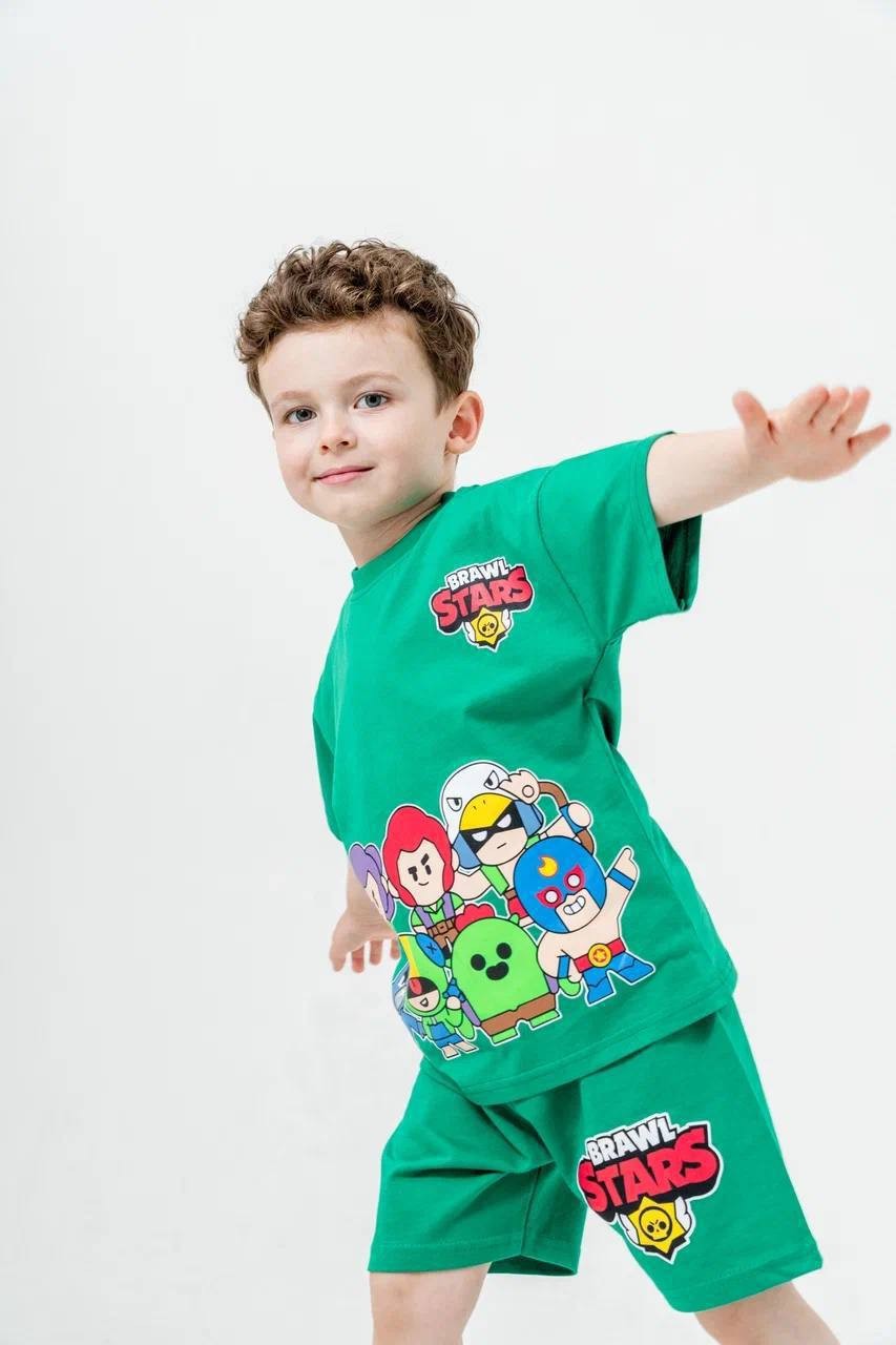 Brawl Stars Temalı Erkek Çocuk Alt Üst Takım (3-10 Yaş)