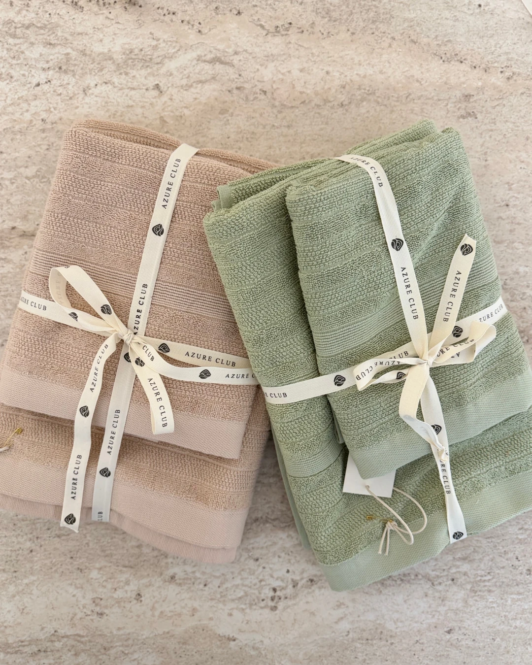 Vespera Sage Green Banyo Takım