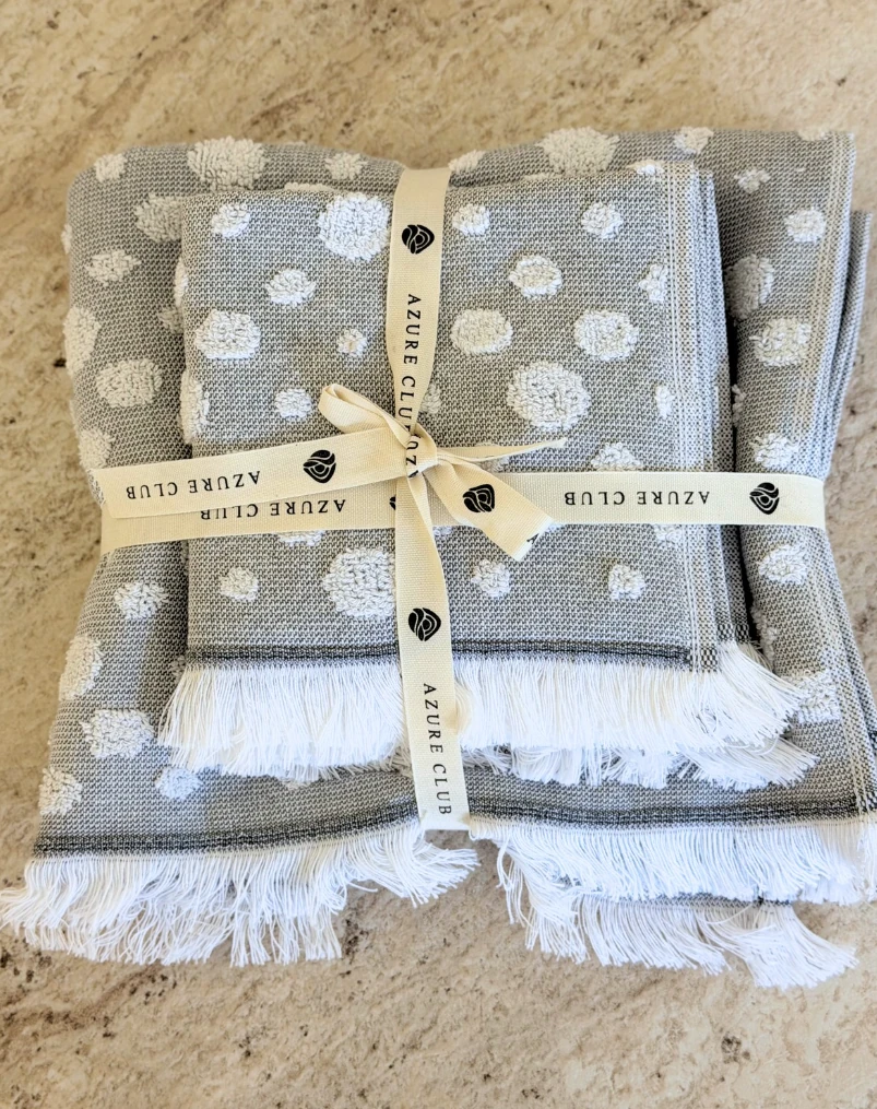 Lira Grey Havlu Seti