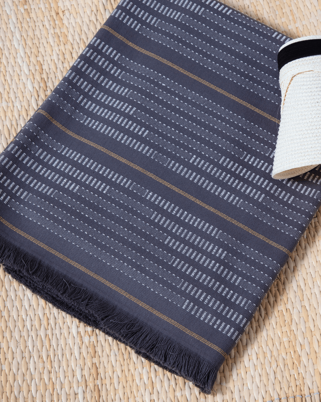 Calypso Dark Grey Plaj Havlusu