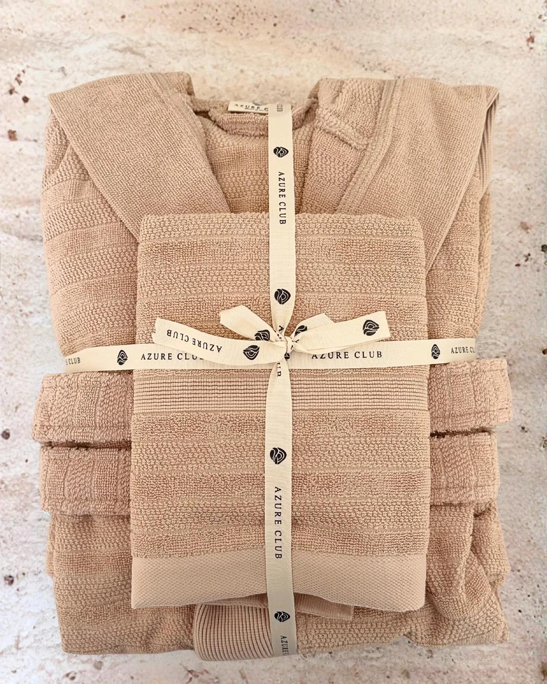 Vespera Moonlight Pamuklu Bornoz Takım