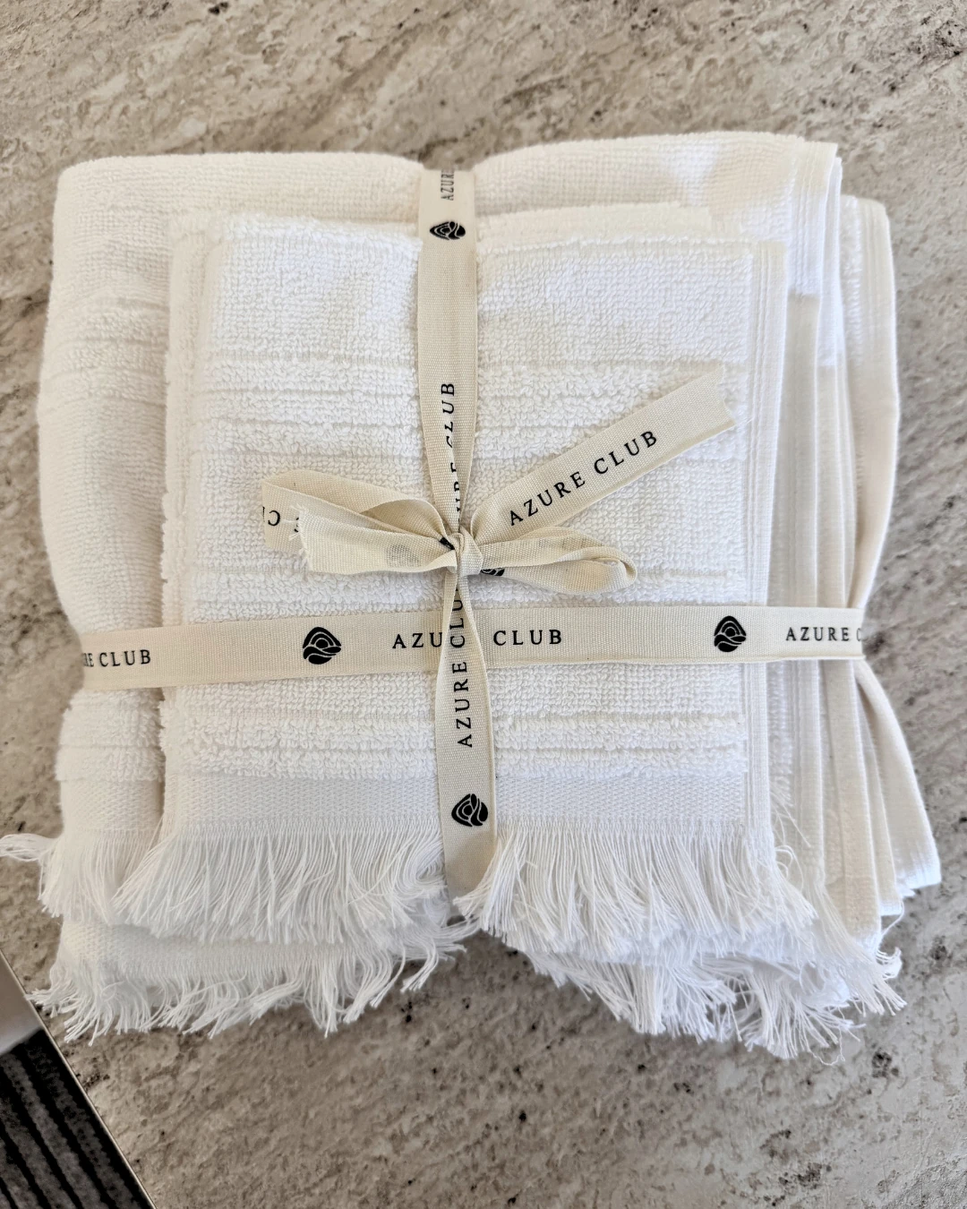 İndira Ecru Havlu Seti