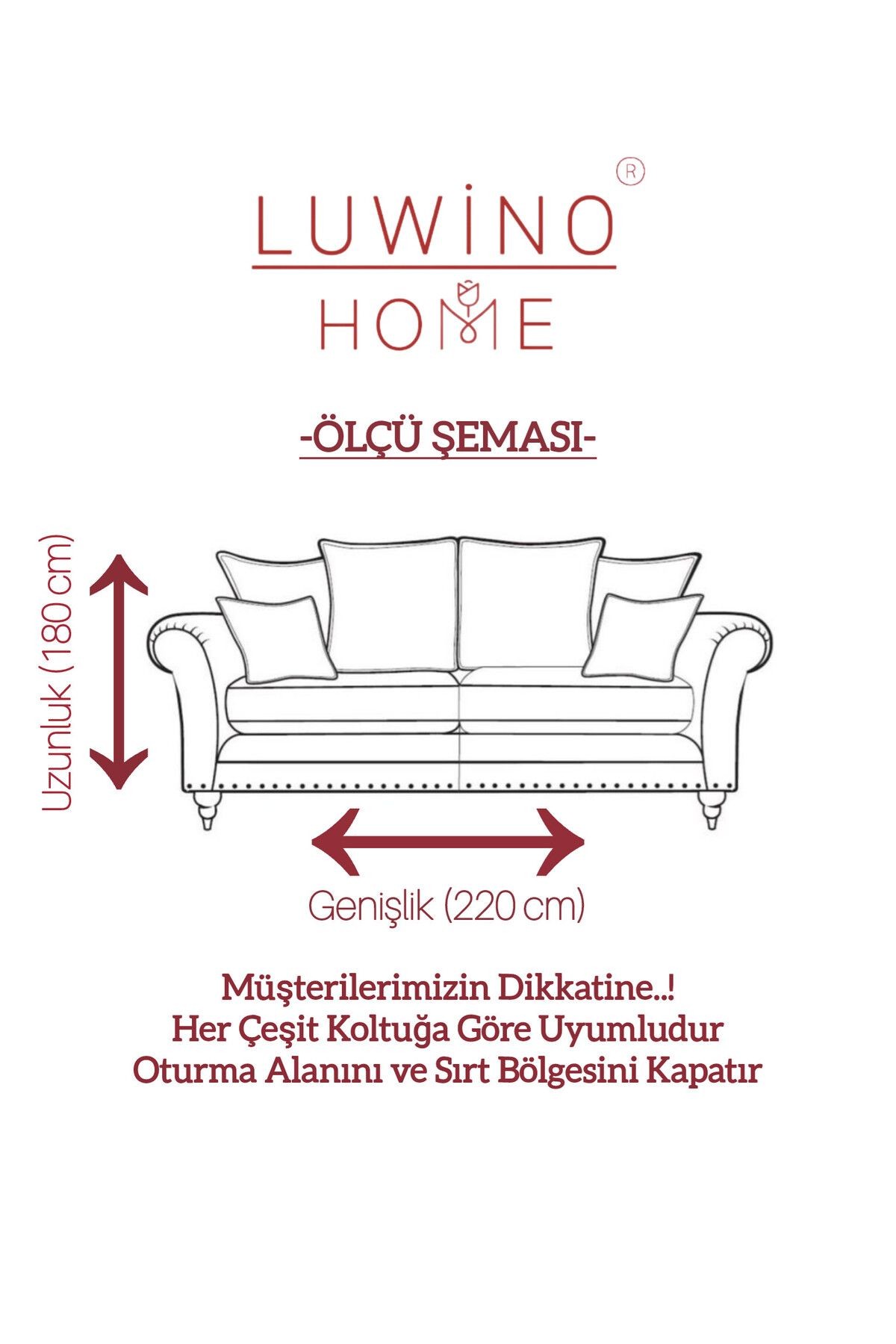 Renge Renk El Bağlama Mint Yeşili Koltuk Örtüsü 180*220 Cm