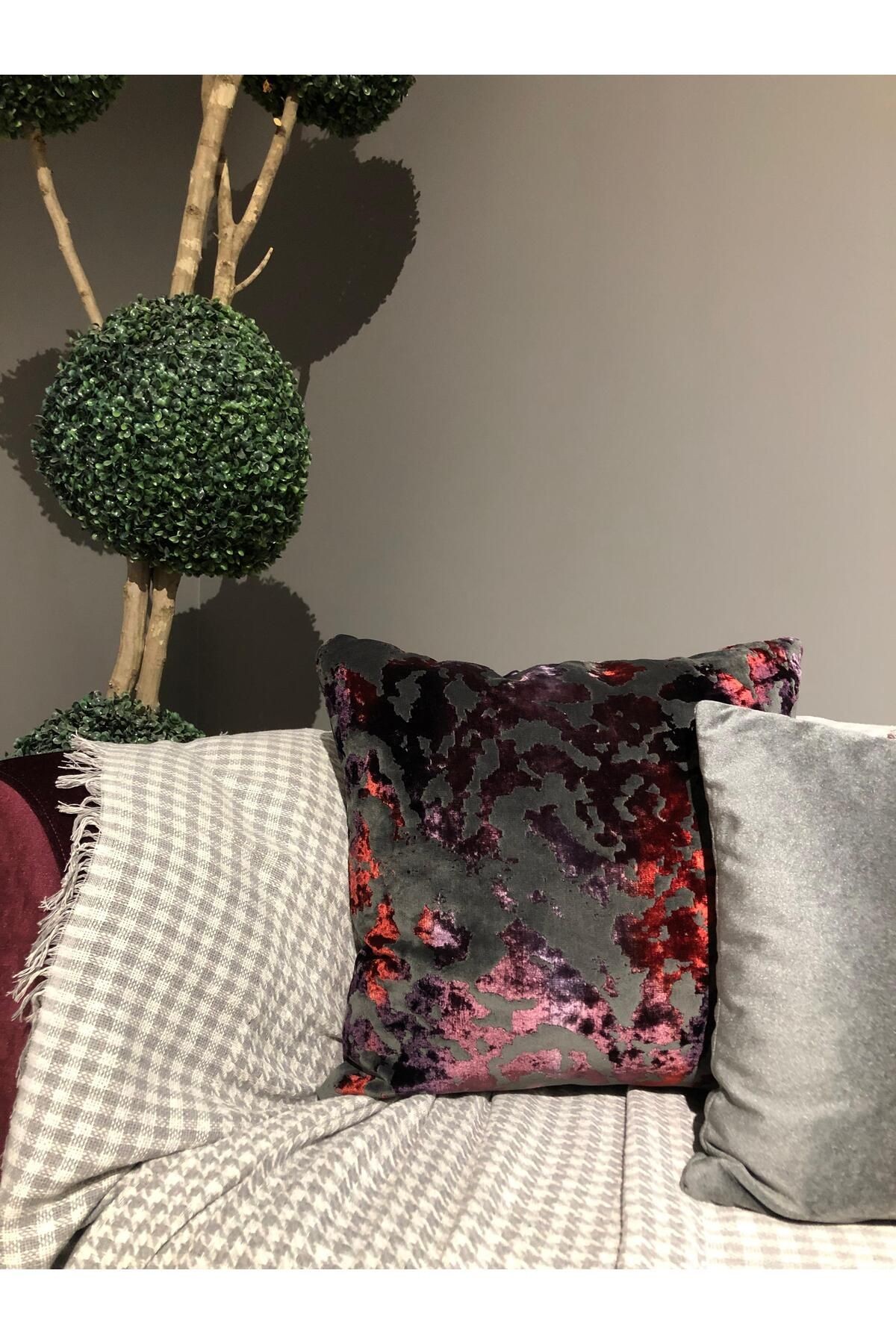 Kazayağı Desen Bağlamasız Koltuk Örtüsü 170*210 Cm