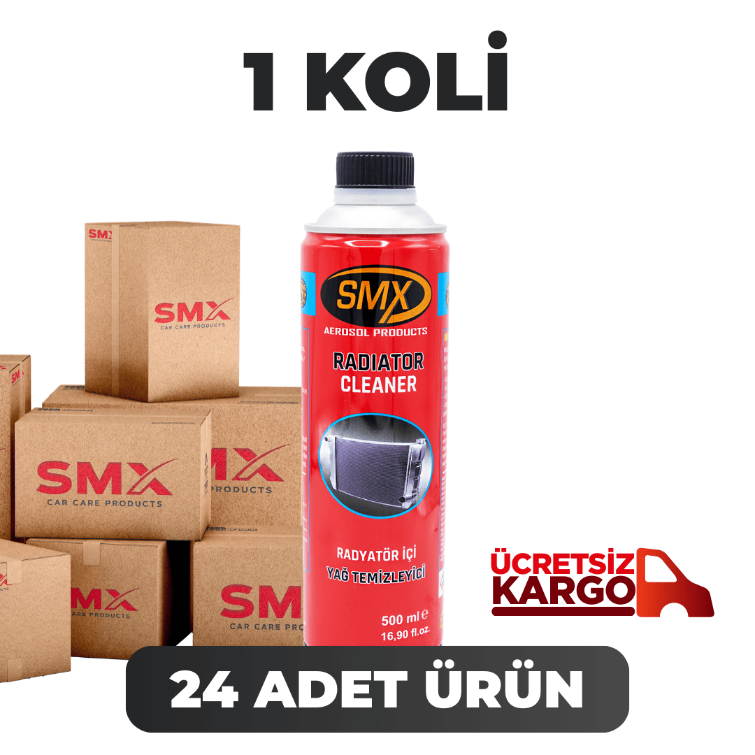 Radyatör İçi Yağ Temizleyici 500 mL 24 Adet (1 Koli)