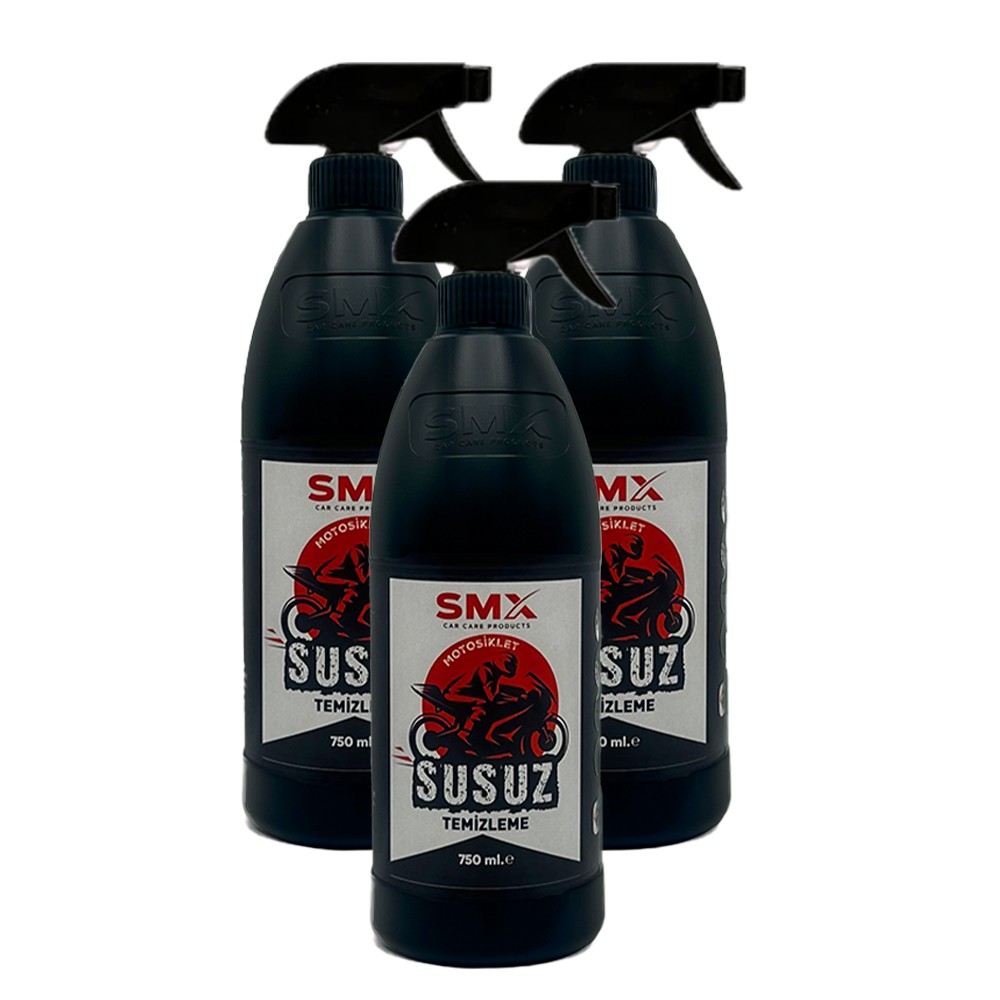 Motosiklet Susuz Temizleme 750 ml 3 Adet