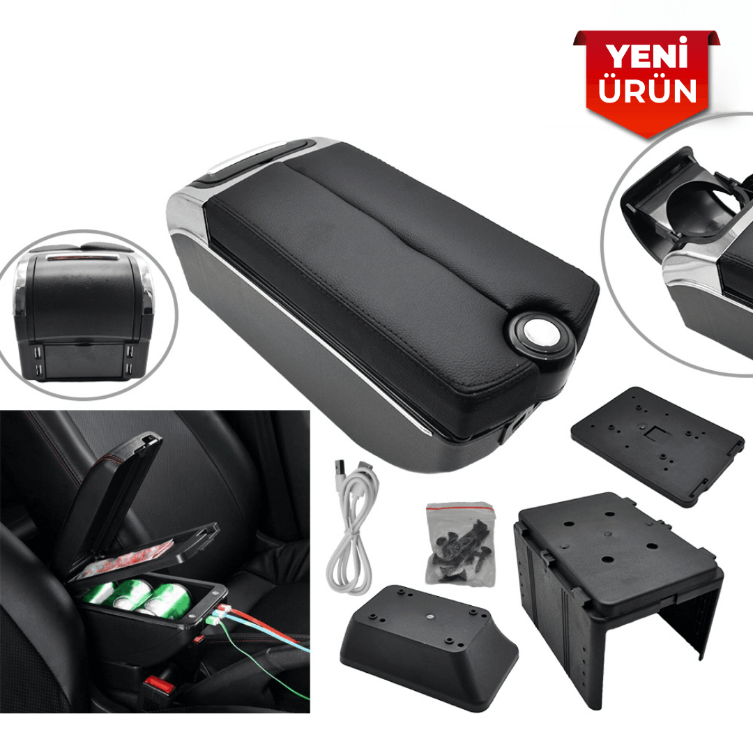 Ayarlanabilir Araç İçi Kolçak, Alman MD ayarlı, USB portlu BR4705719