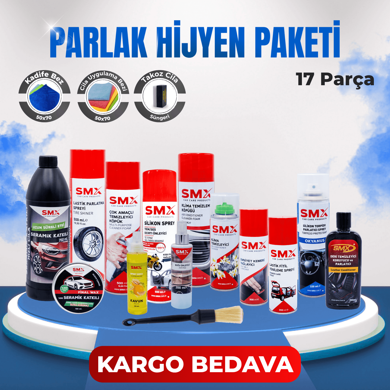 Parlak Hijyen Paketi (17 Parça)