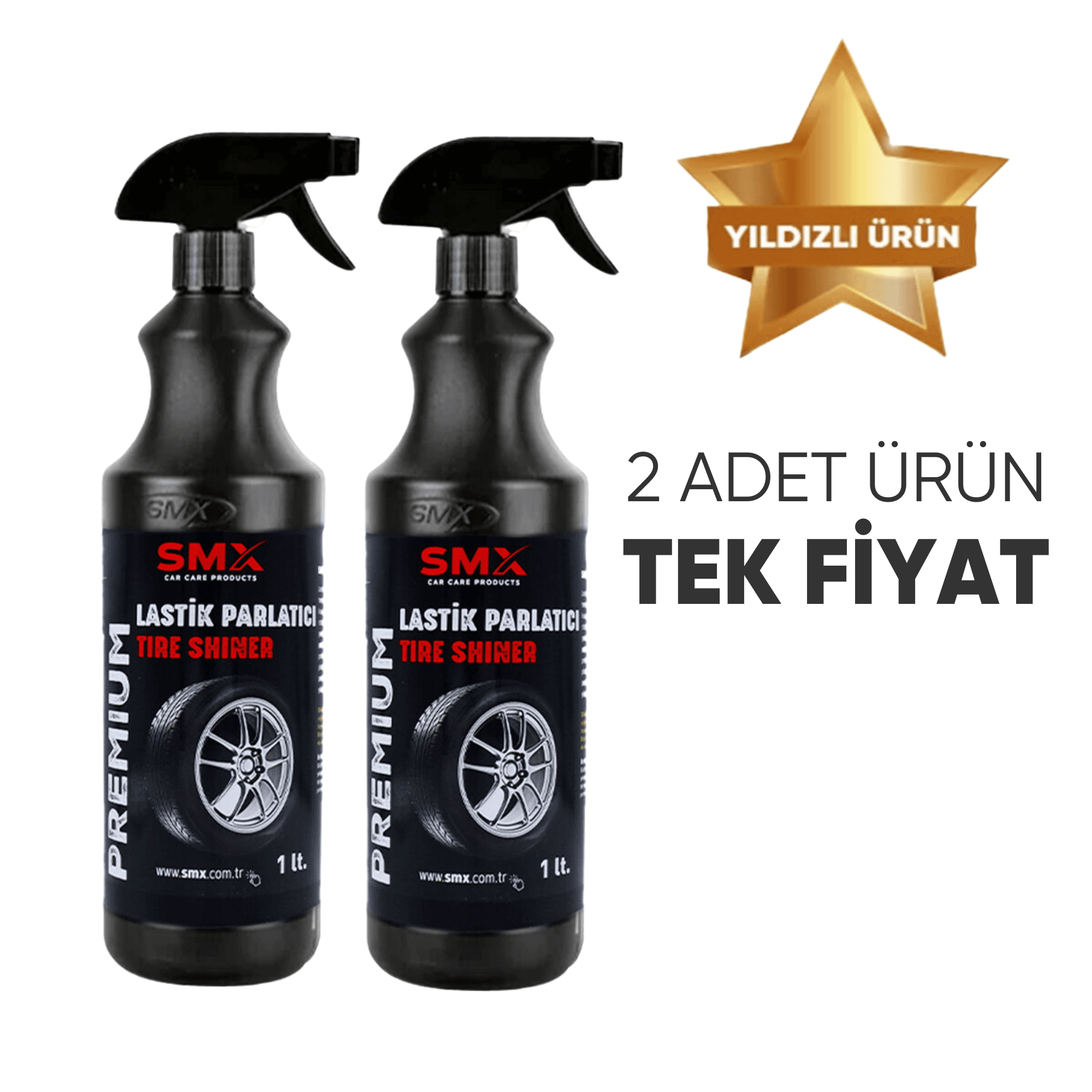 Lastik Parlatıcı 1 Lt-  2 Adet 