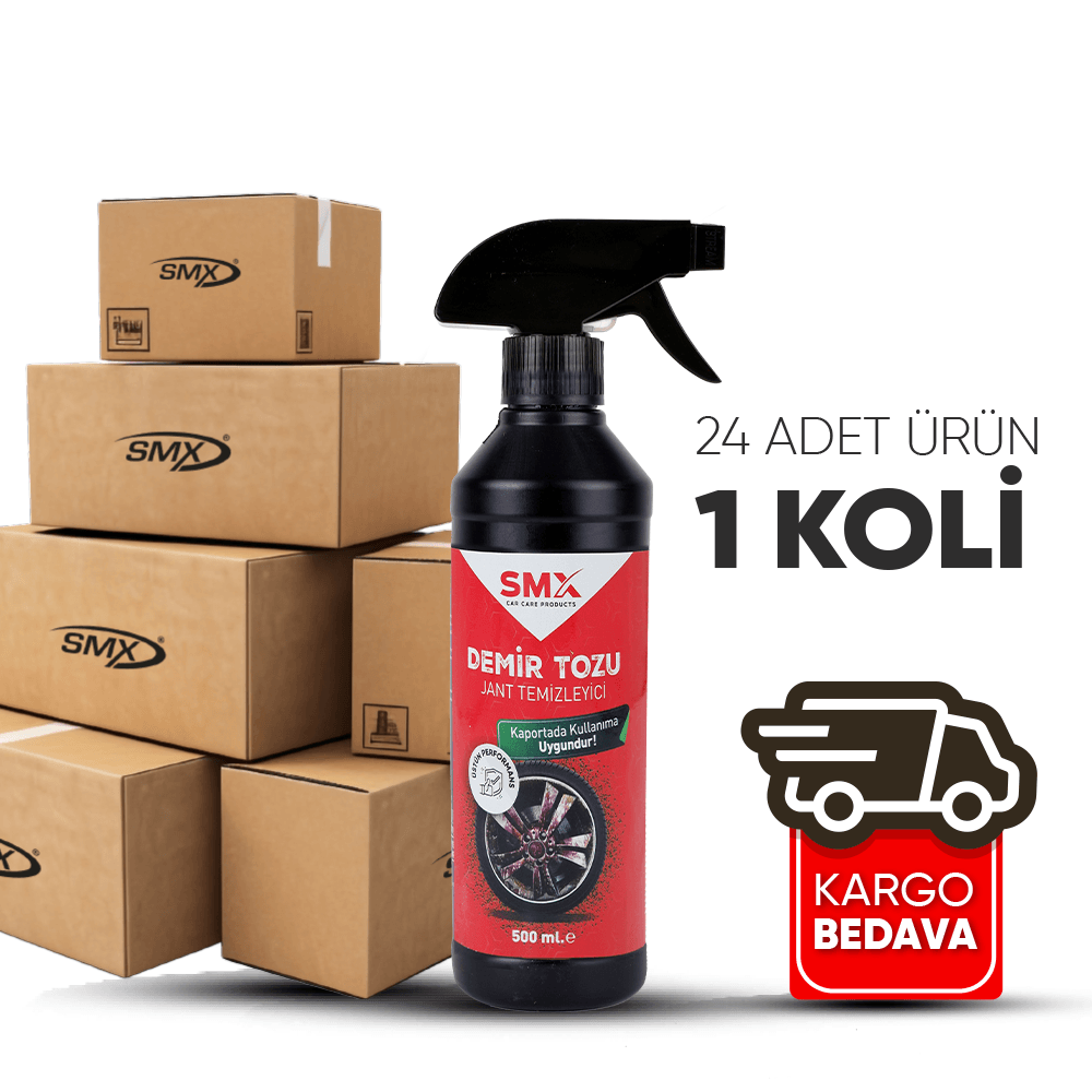 Demir Tozu & Jant Temizleyici 500 mL. 24 Adet  1 Koli