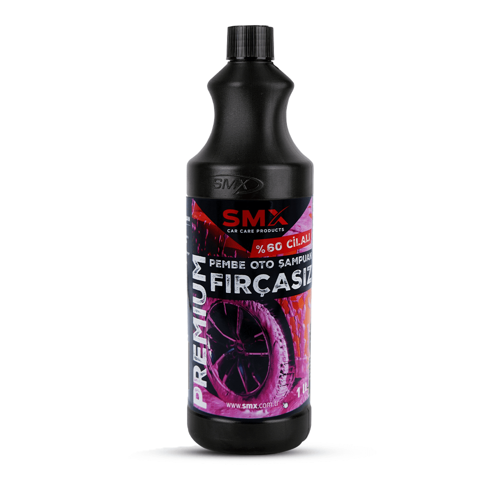 Pembe %60 Cilalı Fırçasız Oto Şampuanı 1Lt.