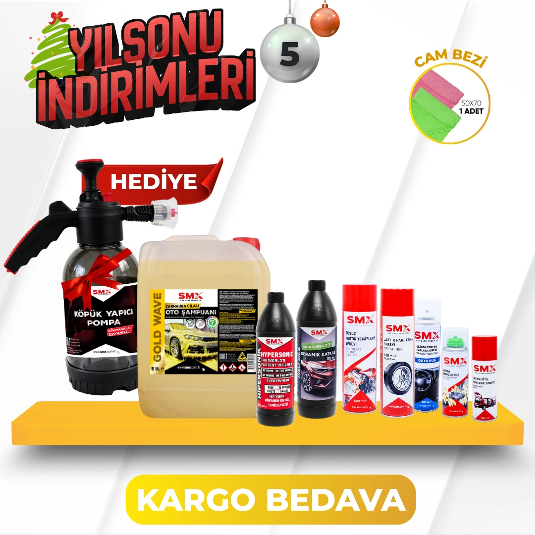 Yıl Sonu İndirim 5 🥳 Köpük Yapıcı Pompa 🎁 HEDİYE 🥶 (10 Parça 🧊)