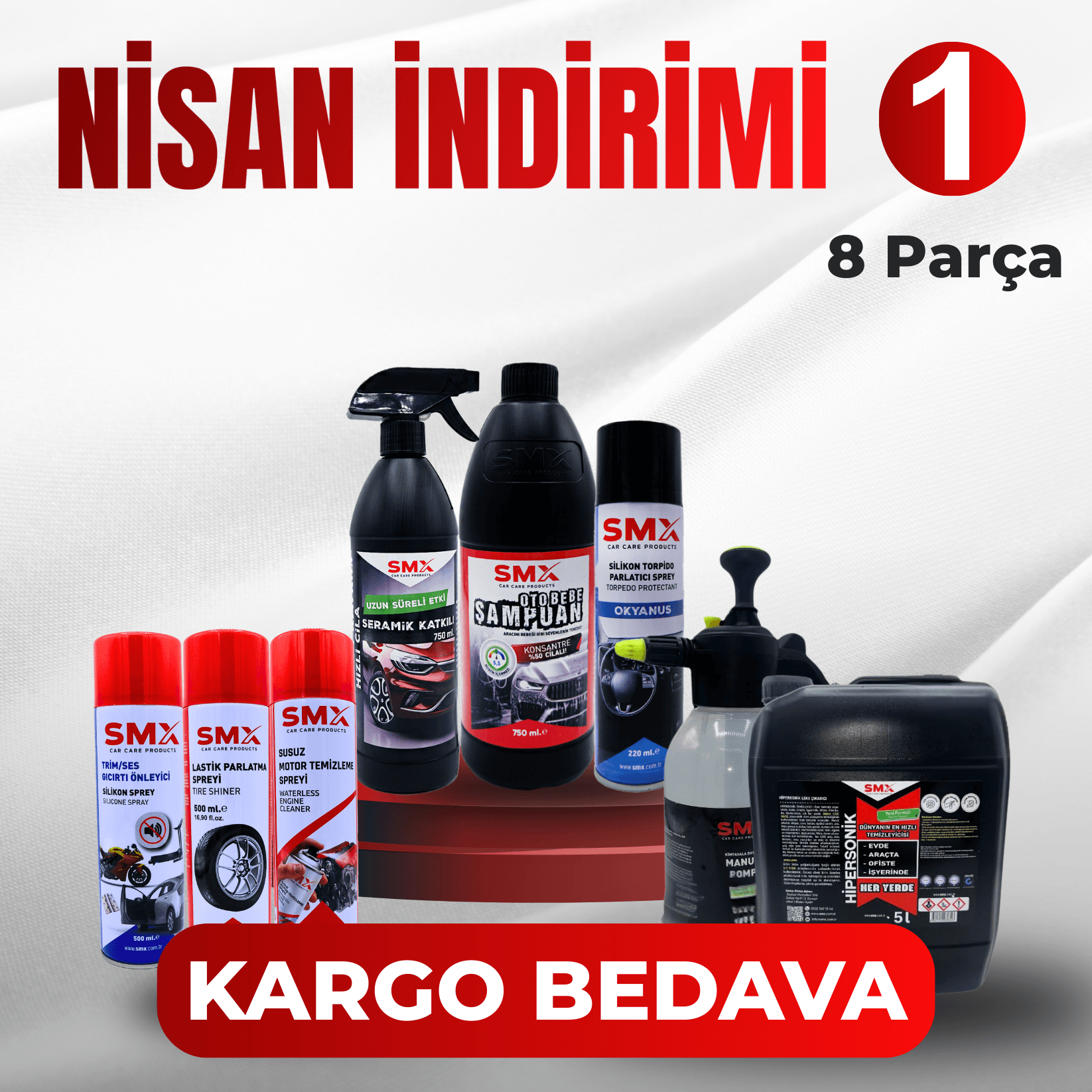 Nisan İndirimi 1 (8 Parça)