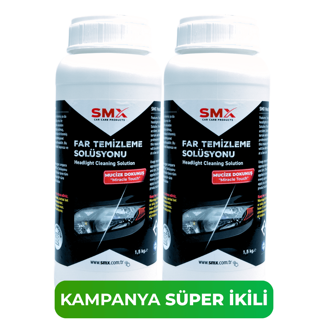 Far Temizleme Solüsyonu 1,5 kg. 2 Adet