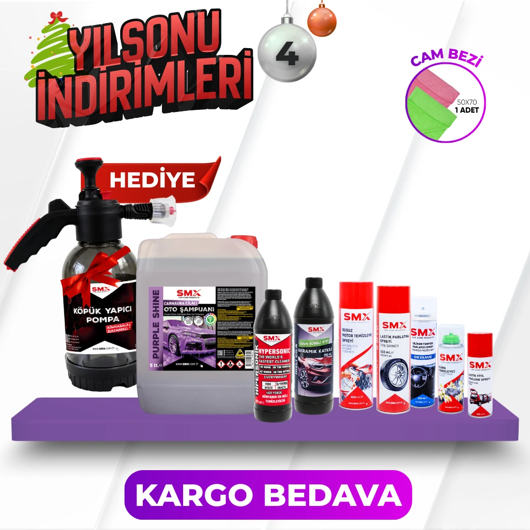 Yıl Sonu İndirim 4 🥳 Köpük Yapıcı Pompa 🎁 HEDİYE 🥶 (10 Parça 🧊)