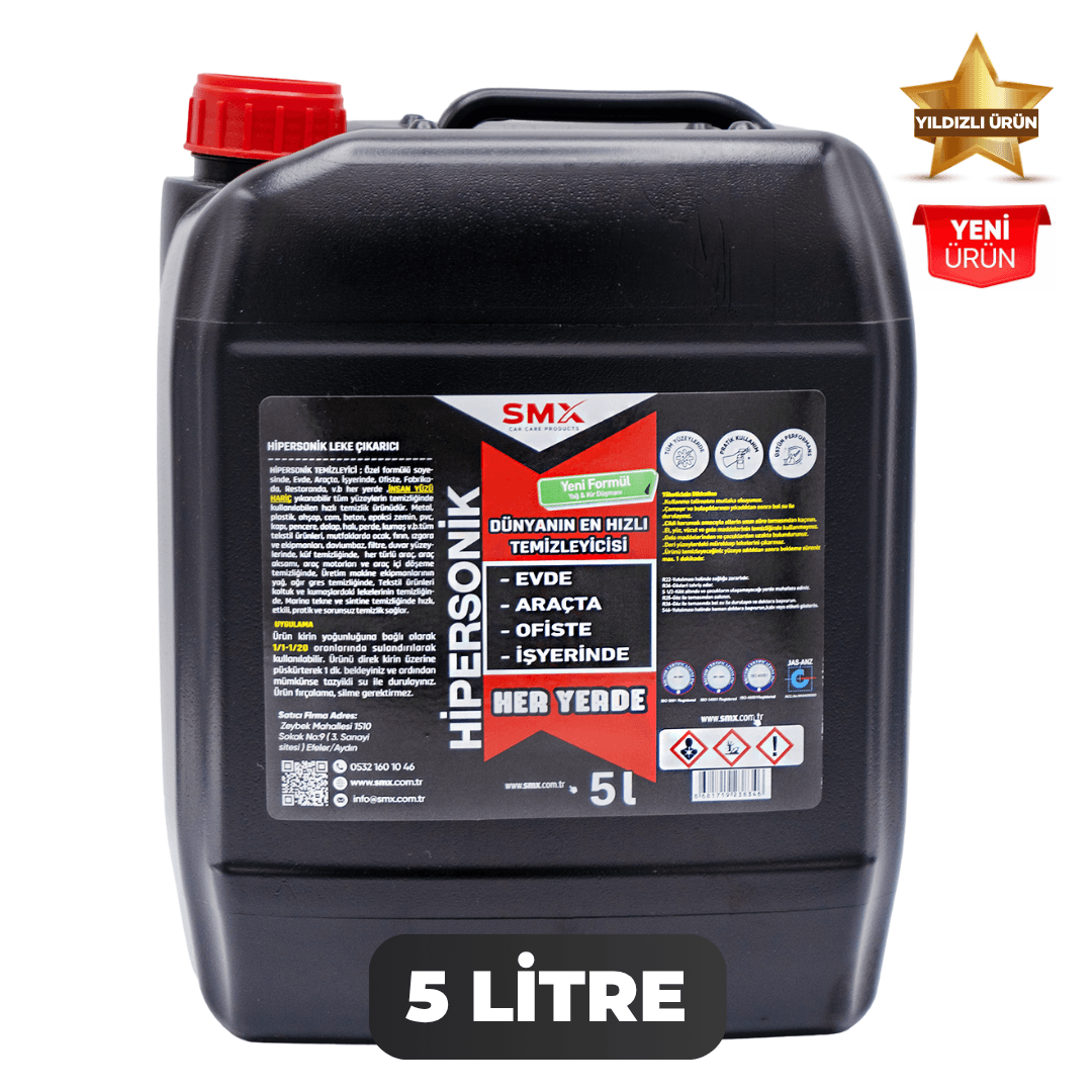 HİPERSONİK - Dünyanın En Hızlı Temizleyicisi 5 KG 
