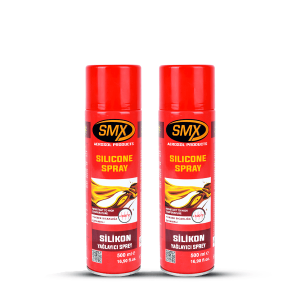 Silikon Yağlayıcı Sprey 500 mL 2 adet