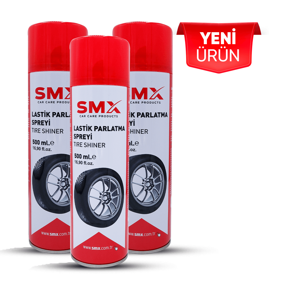 Lastik Parlatma Spreyi 500 ml 3 Adet