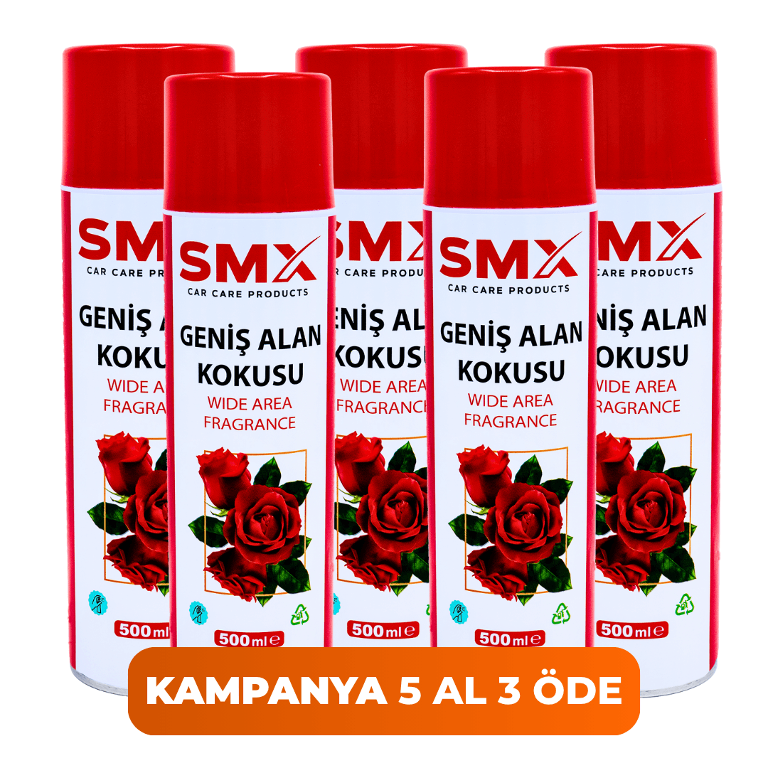Geniş Alan Kokusu 500 ml 5 Adet  🎁 5 Adet Al 3 Adet Öde!