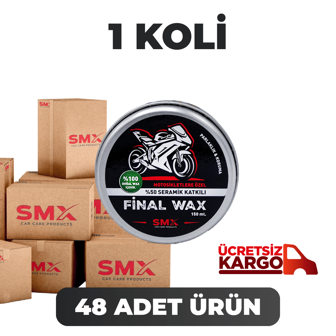 Motosikletlere Özel Final Wax 150 ml 48 Adet(1 Koli)