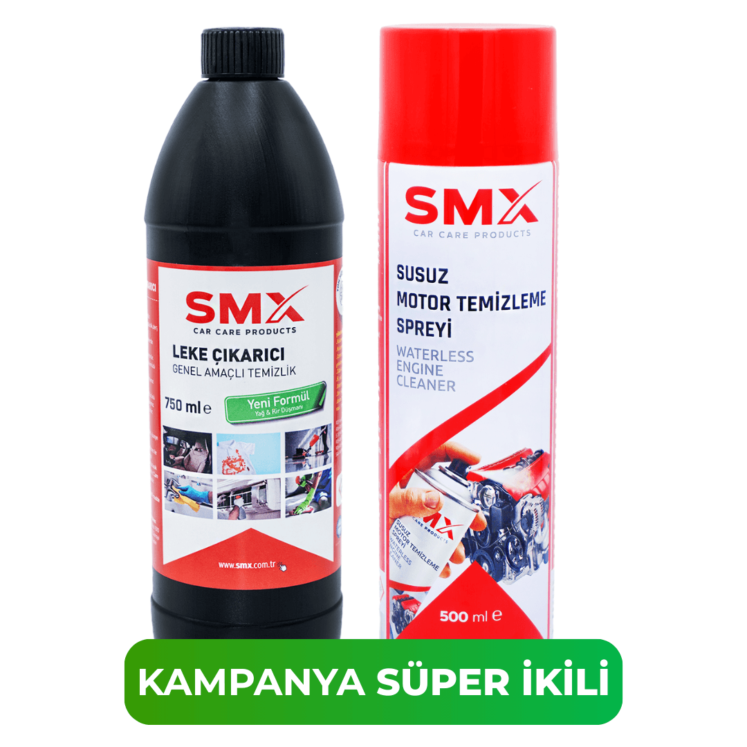 Leke Çıkarıcı /Genel Amaçlı Temizlik Ürünü 750ml+ Susuz Motor Temizleme Spreyi 500 Ml