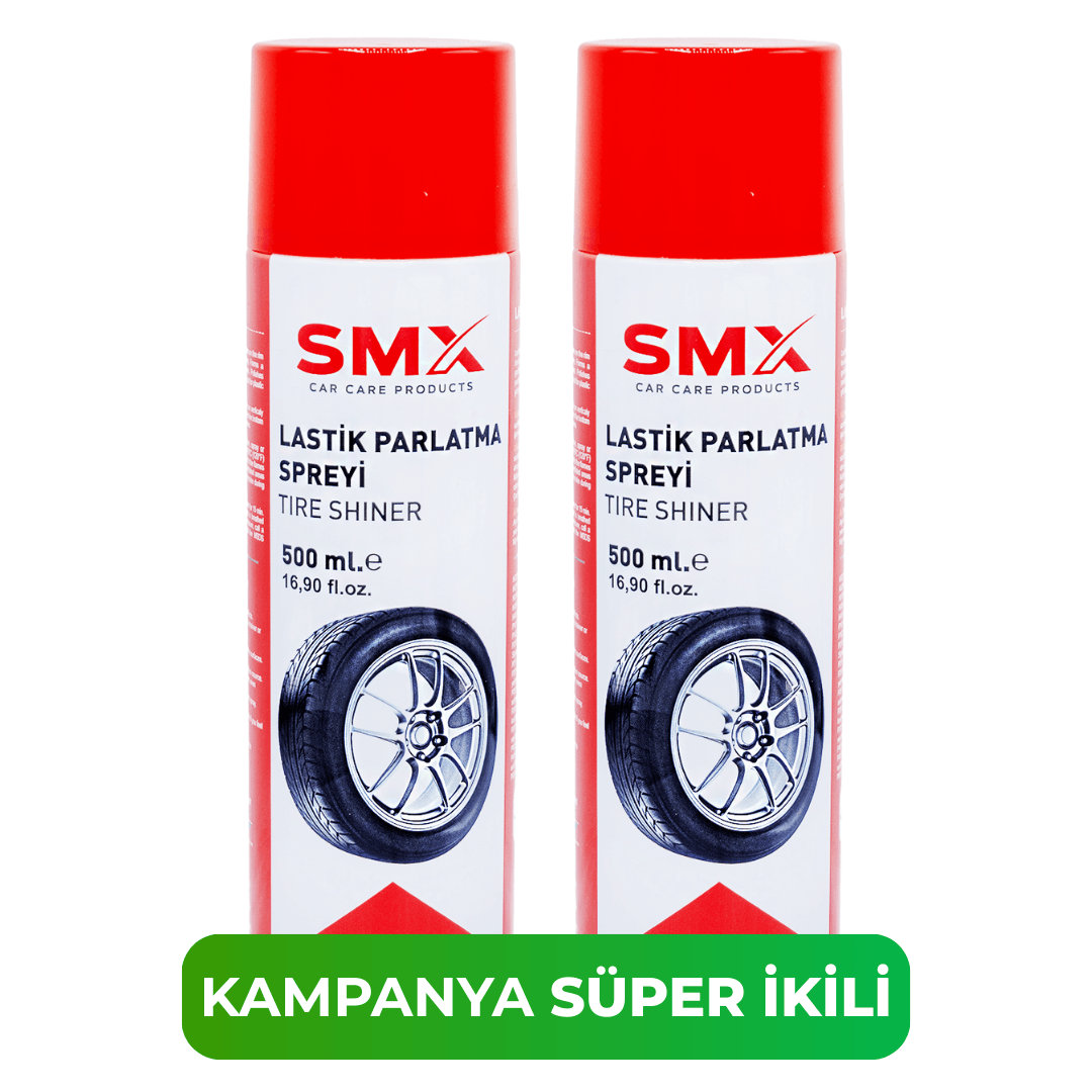 Lastik Parlatma Spreyi 500 ml 2 Adet