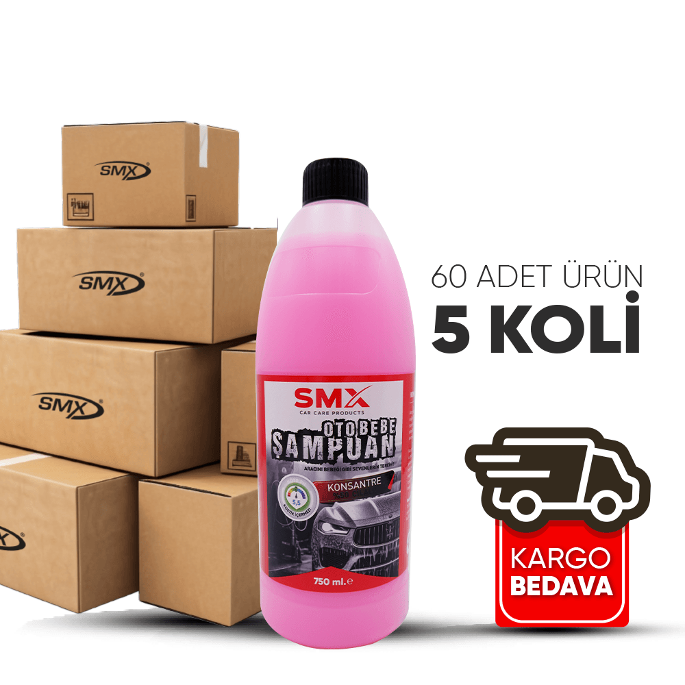 Oto Bebe Şampuanı 750 ml 5 Koli 60 Adet