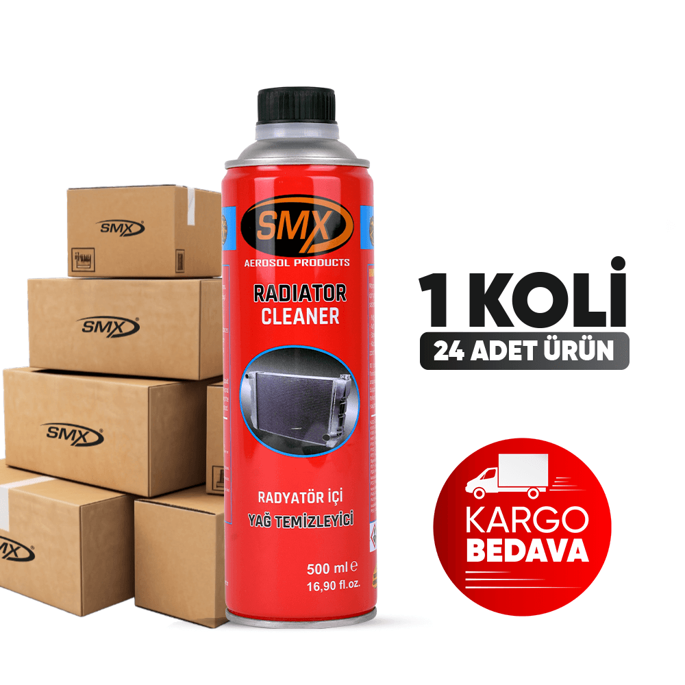 Radyatör İçi Yağ Temizleyici 500 mL 24 Adet (1 Koli)