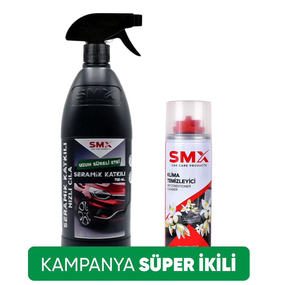 Seramik Katkılı Hızlı ve Pratik Cila 750ml.+ Klima Temizleyici 200ml