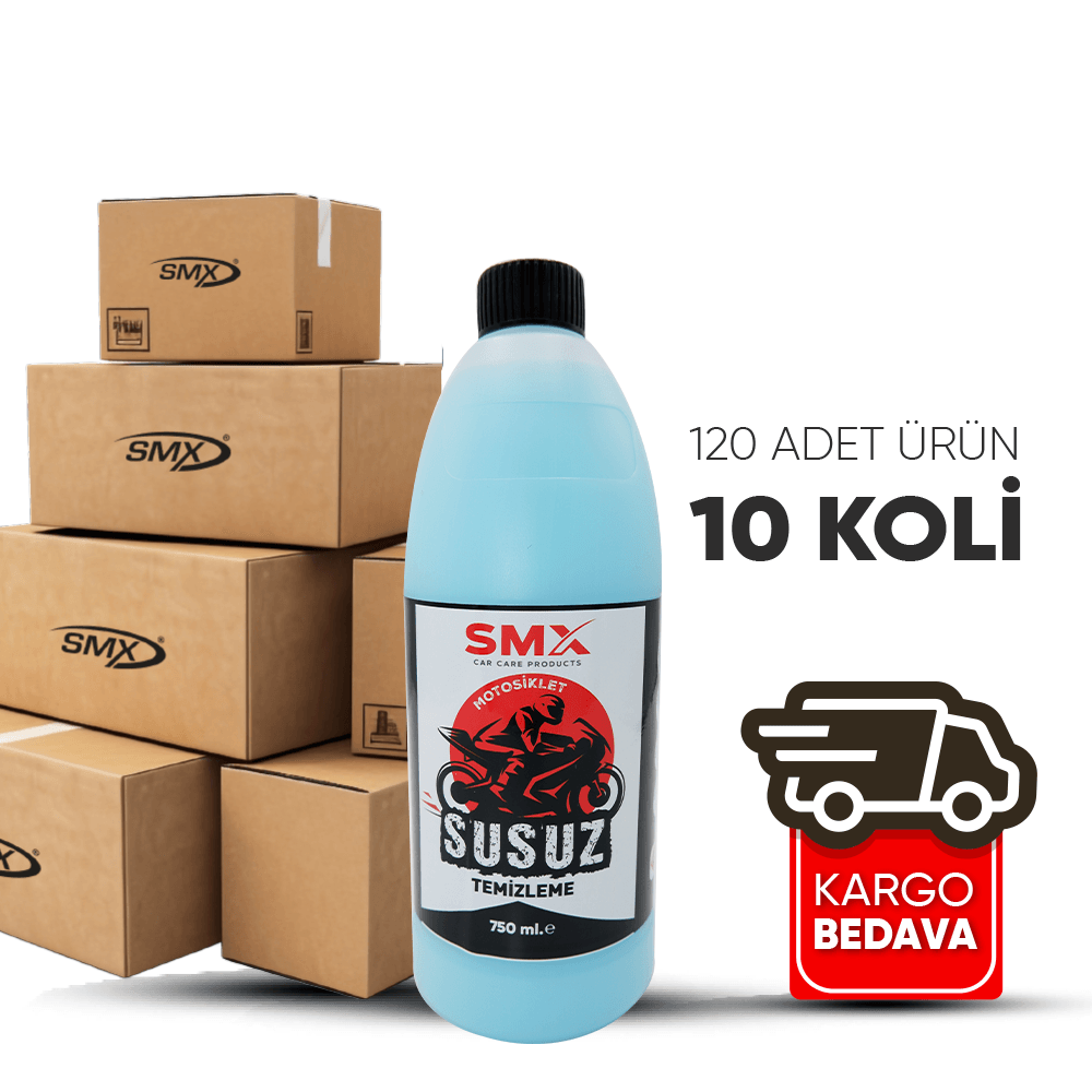 Motosiklet Susuz Temizleme 750 ml 10 Koli 120 Adet