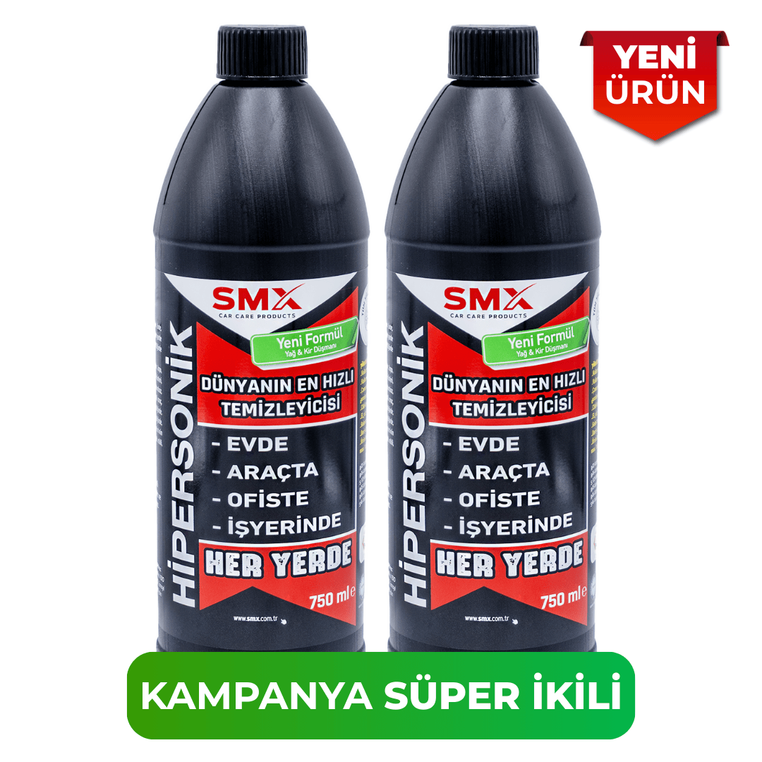 HİPERSONİK - Dünyanın En Hızlı Temizleyicisi 2 Adet 750 ml