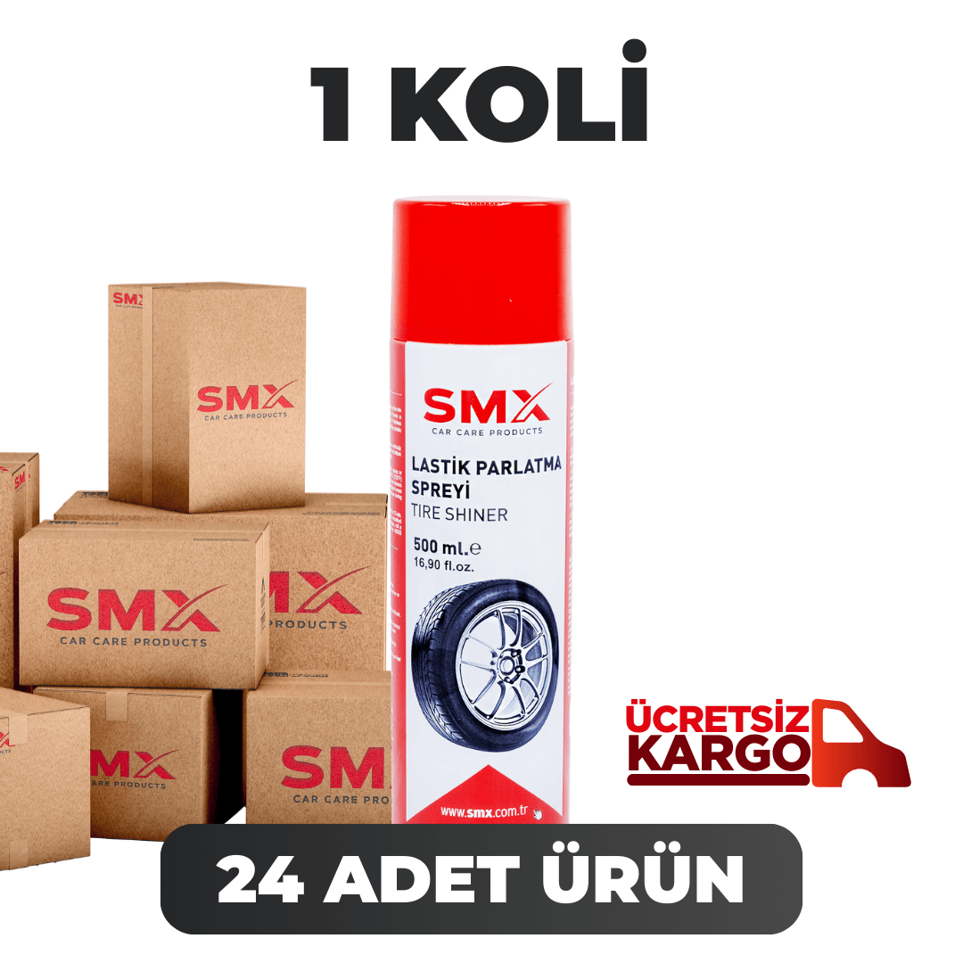 Lastik Parlatma Spreyi 500 ml 24 Adet 1 Koli