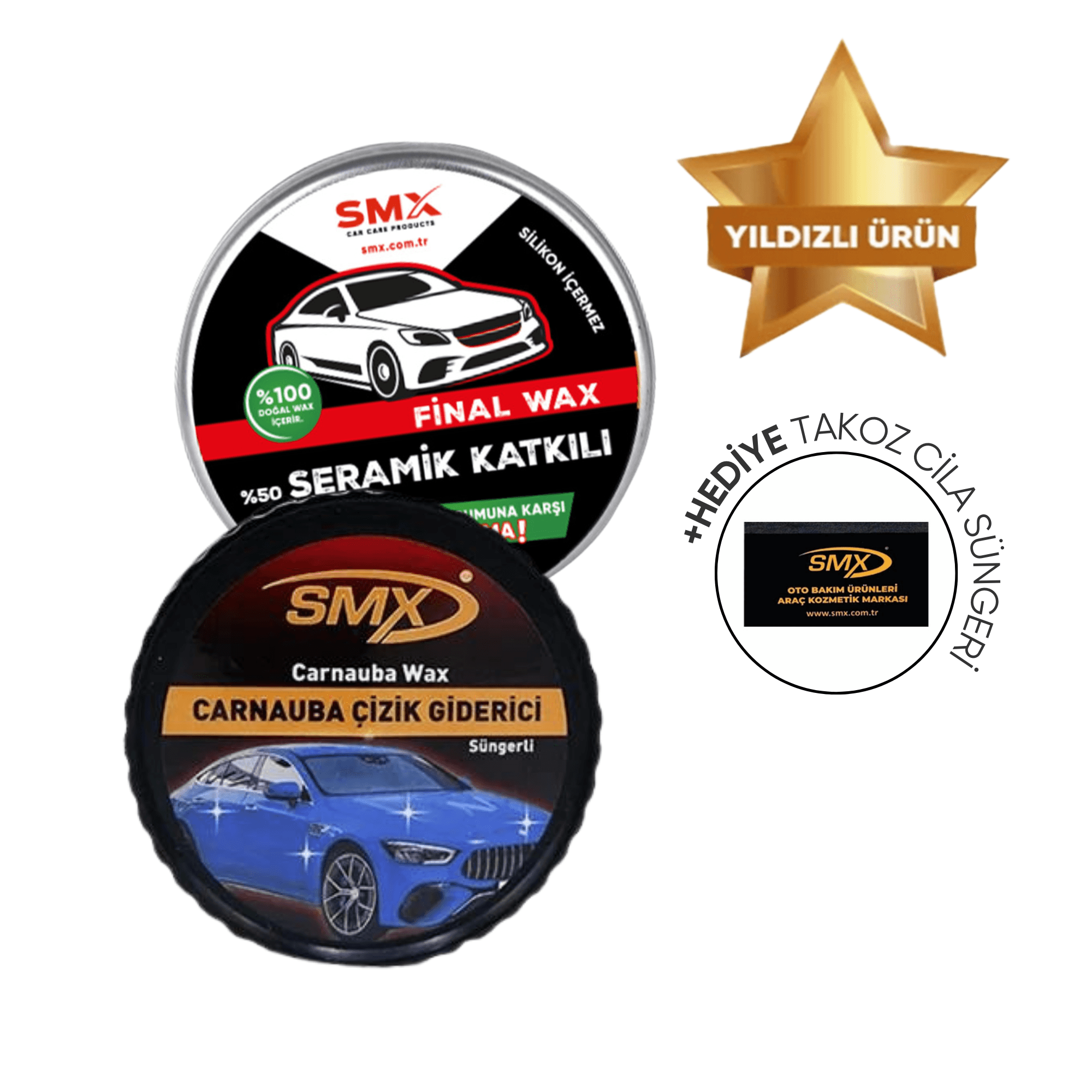 Çizik Giderici 270gr, Final Wax 150ml + Hediye Takoz Cila Süngeri 🎁 