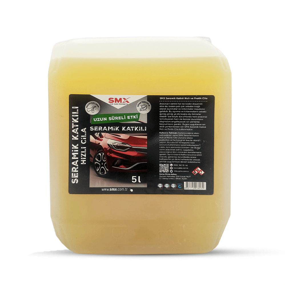 Seramik Katkılı Hızlı ve Pratik Cila 5 Lt.