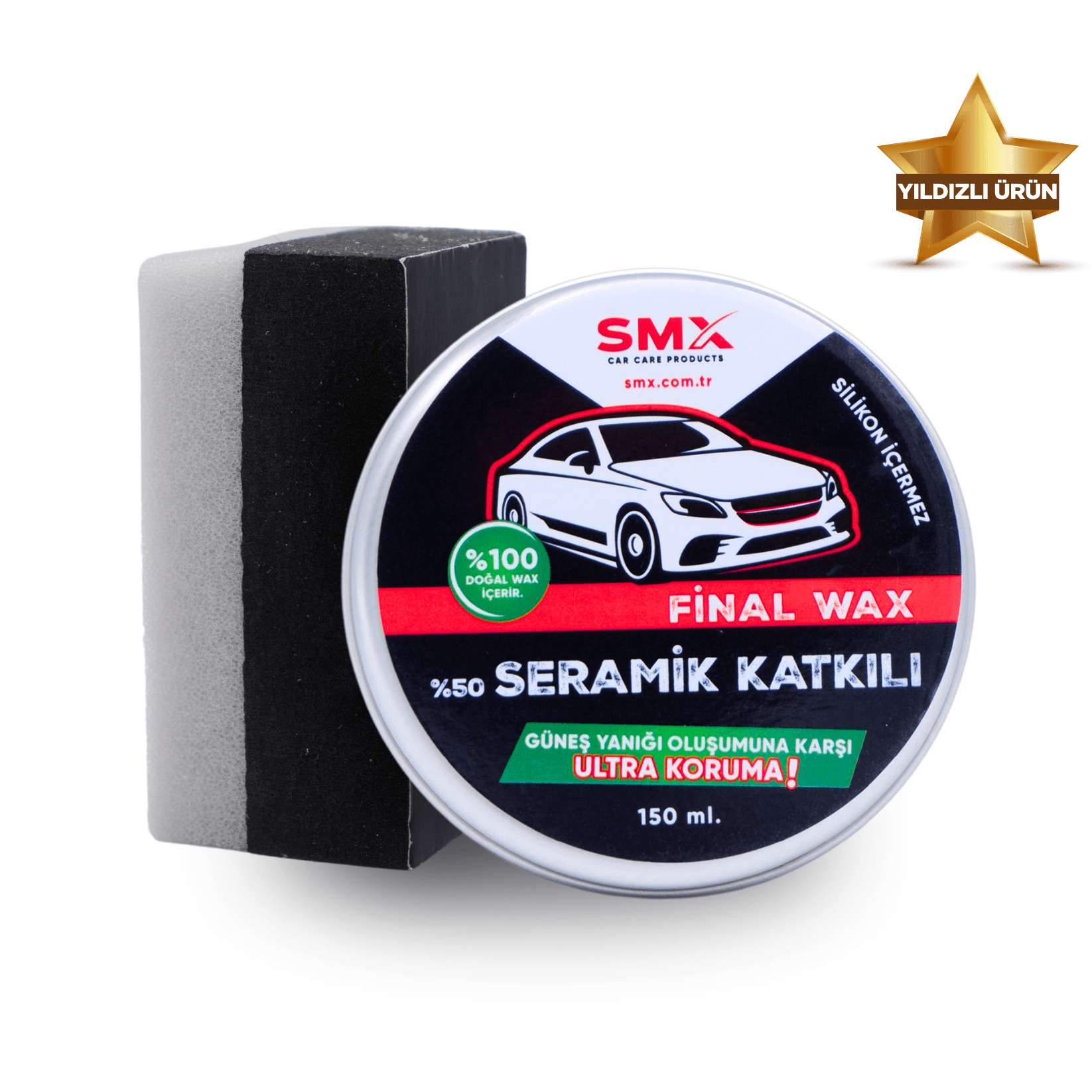Final Wax 150 mL + Hediye Takoz Cila Süngeri 