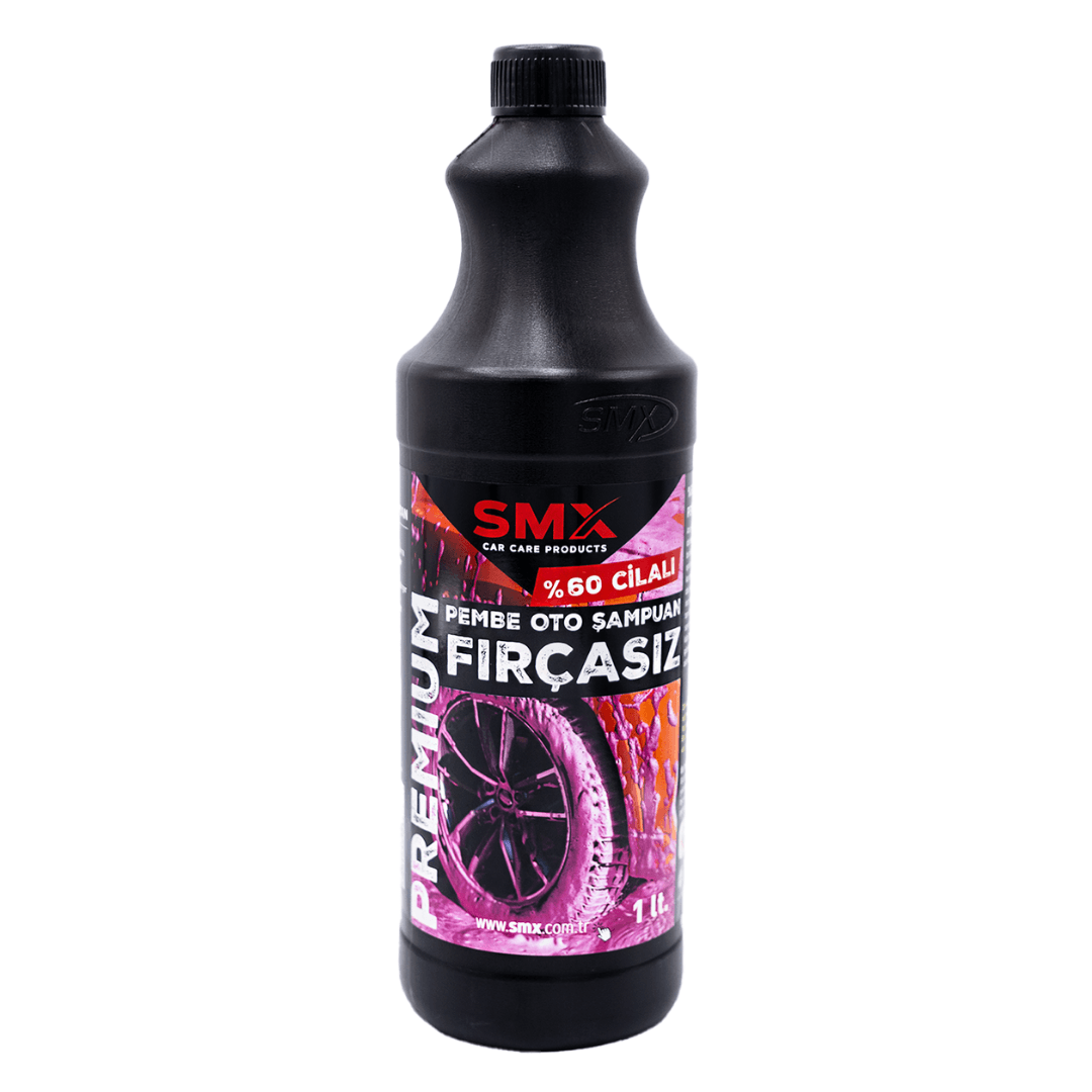 Pembe %60 Cilalı Fırçasız Oto Şampuanı 1Lt.