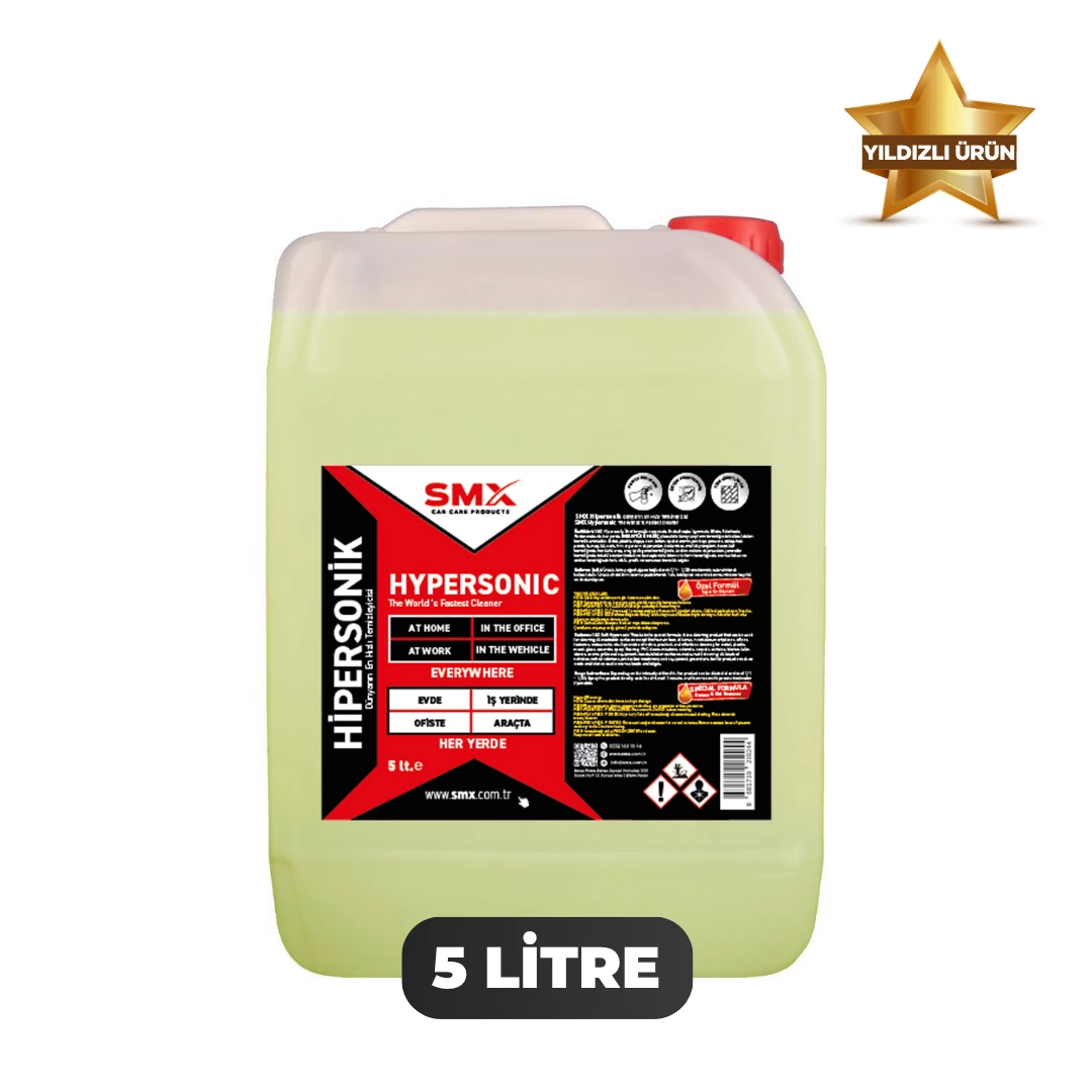 HİPERSONİK - Dünyanın En Hızlı Temizleyicisi 5 lt