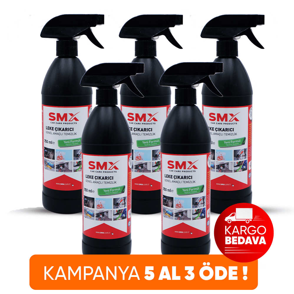 Leke Çıkarıcı /Genel Amaçlı Temizlik Ürünü  750ml 5 Adet 🎁 5 Al, 3 Öde!